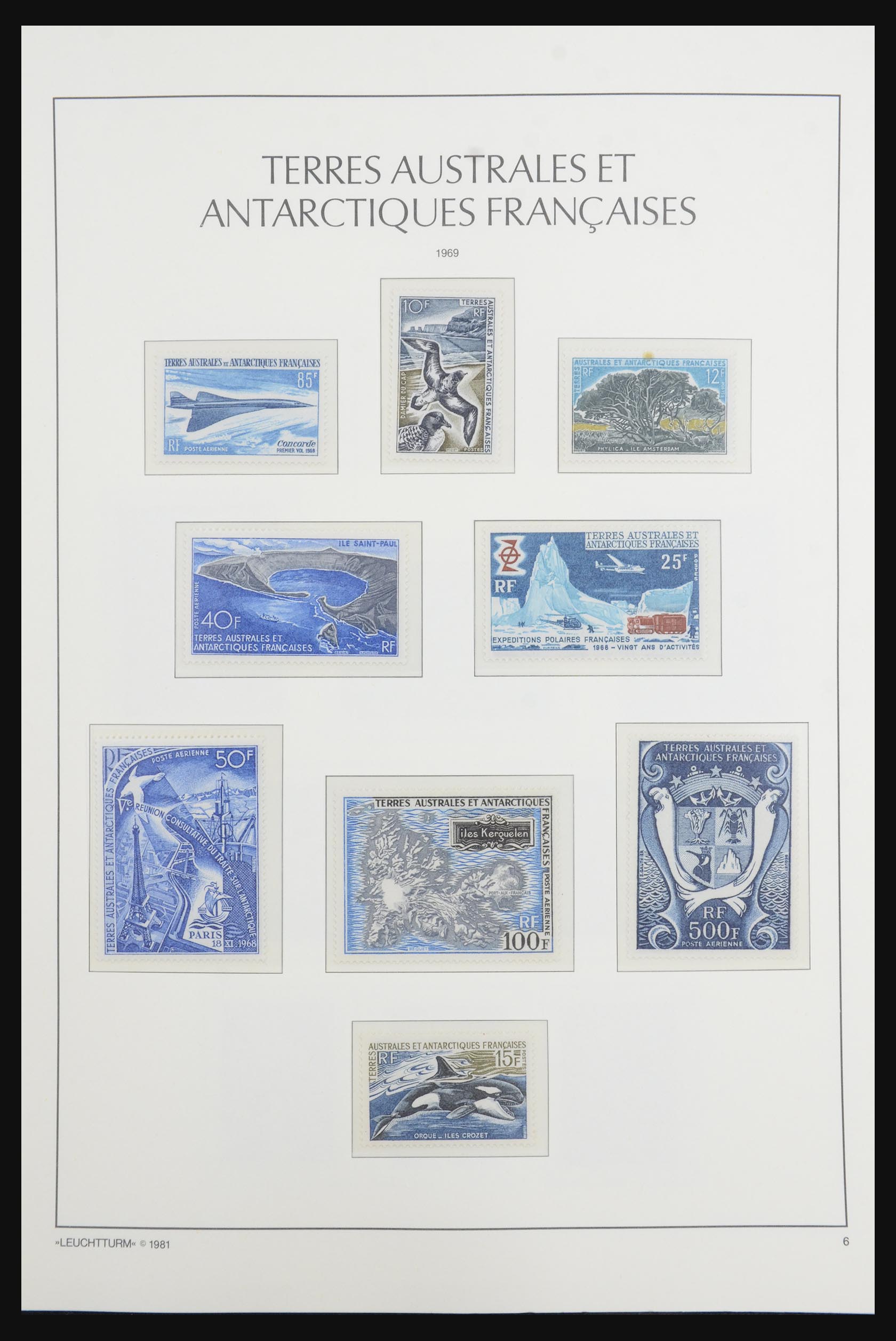 32322 006 - 32322 French Antarctics 1948-2004!