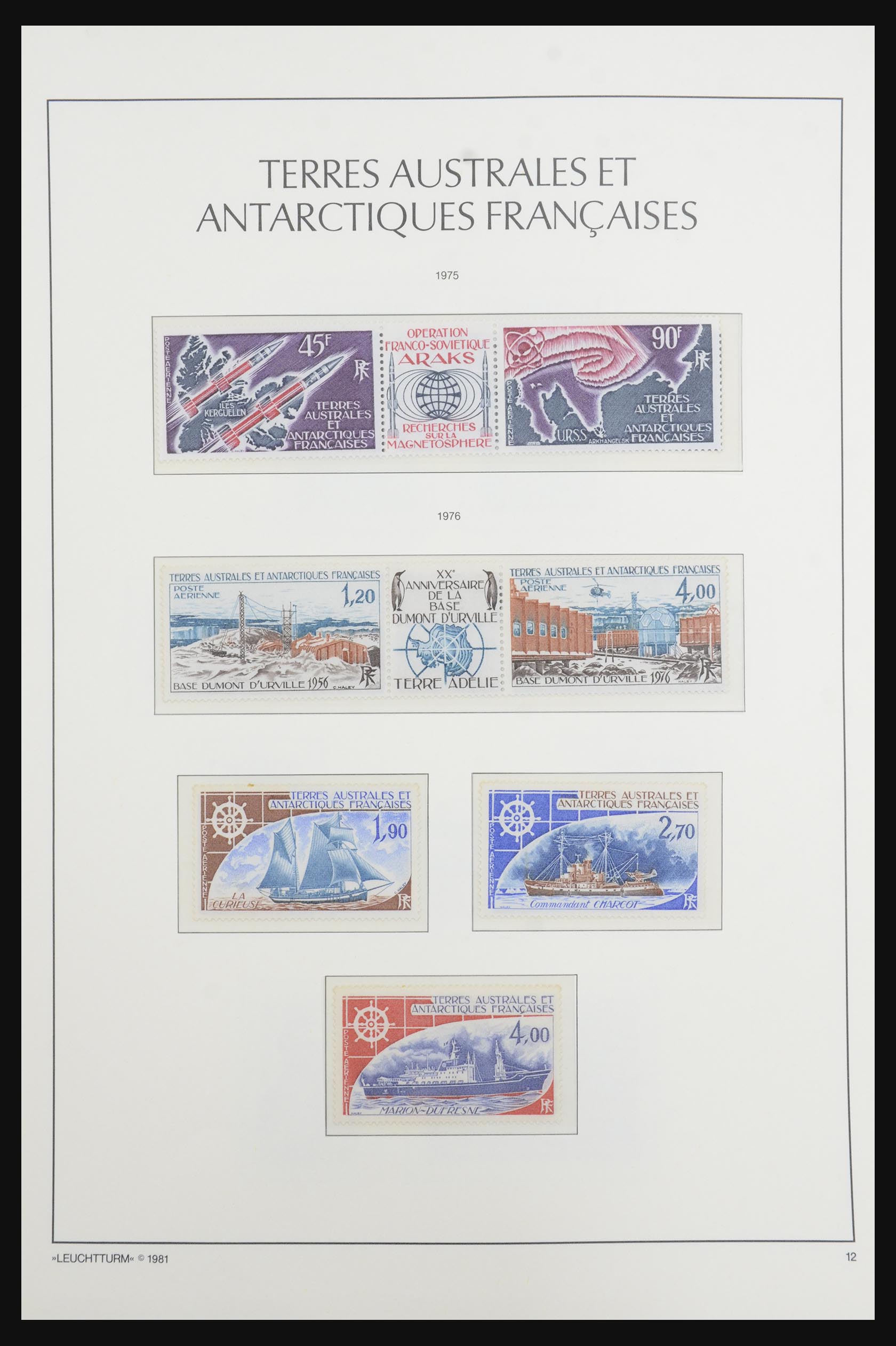 32322 012 - 32322 Frans Antarctica 1948-2004.