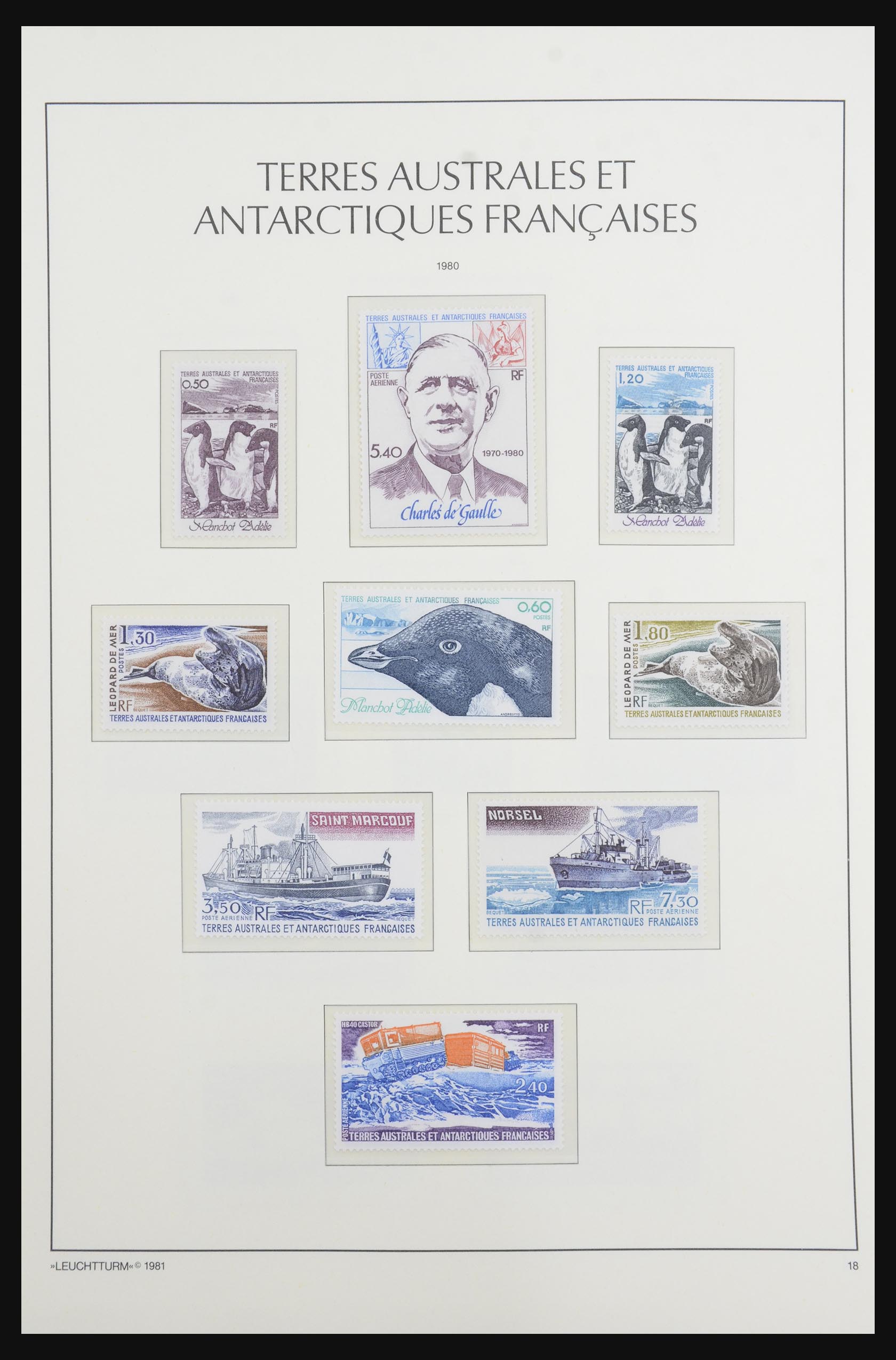 32322 018 - 32322 Frans Antarctica 1948-2004.