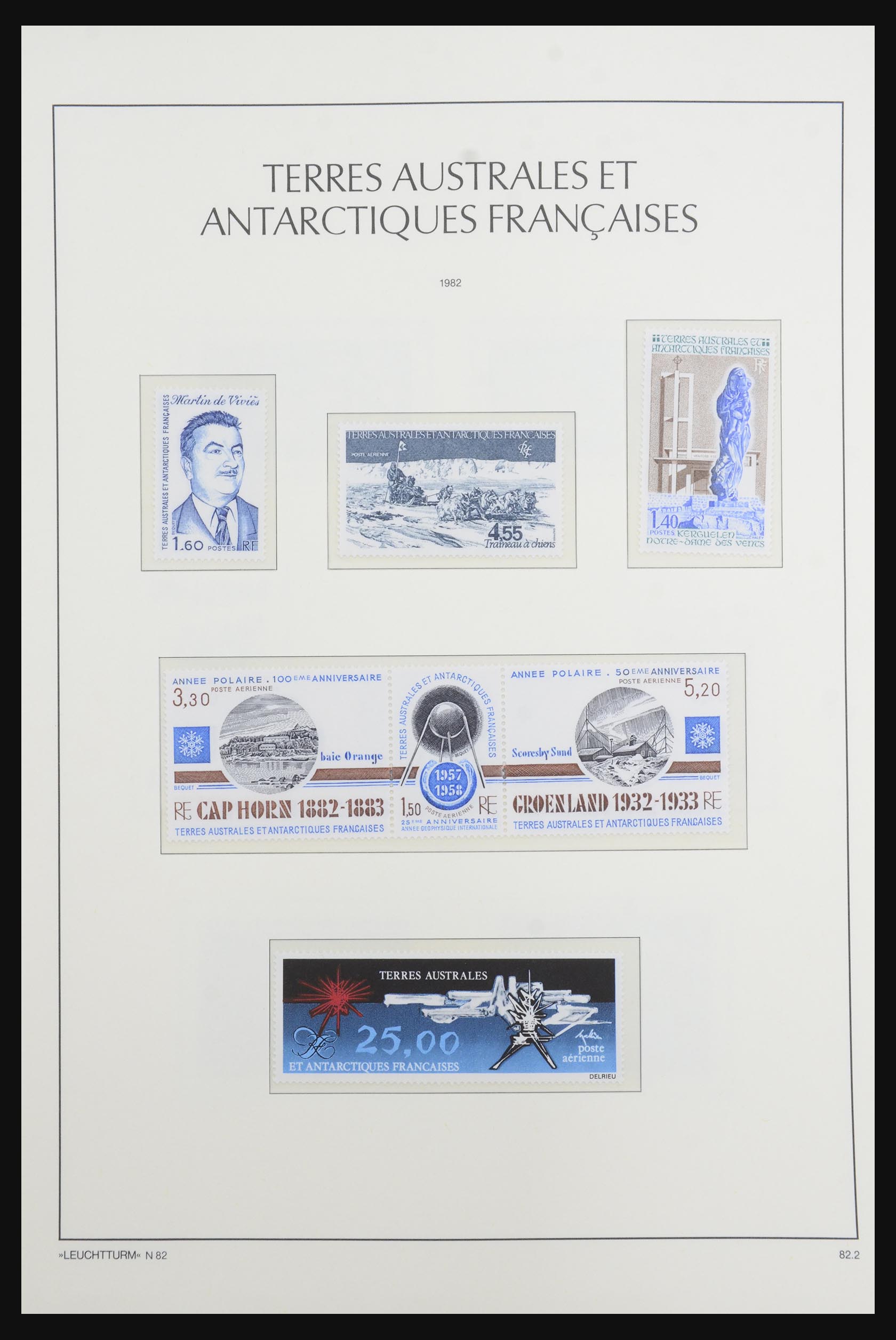 32322 021 - 32322 Frans Antarctica 1948-2004.