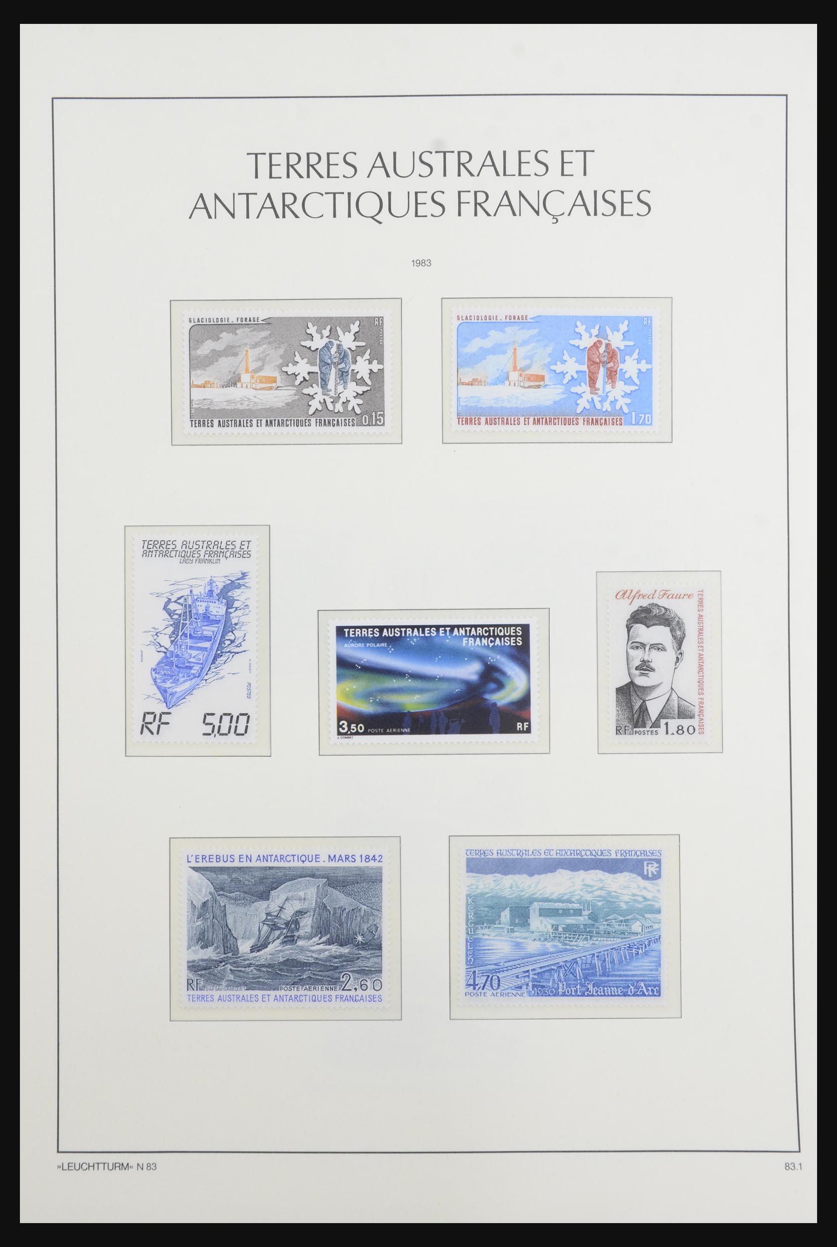 32322 022 - 32322 Frans Antarctica 1948-2004.