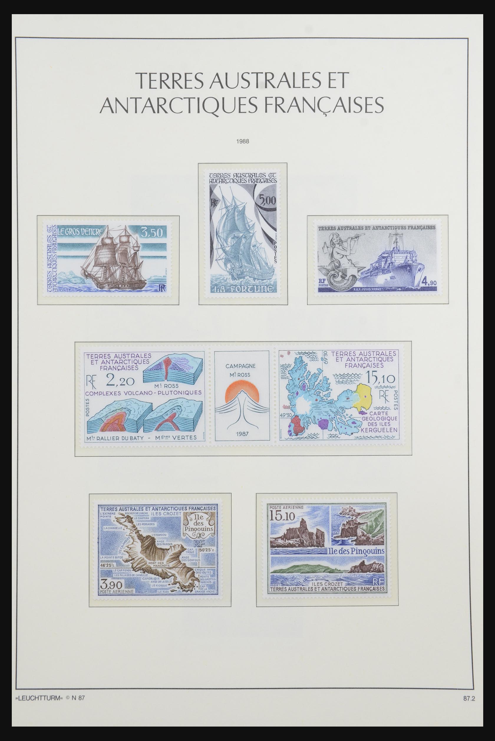 32322 029 - 32322 Frans Antarctica 1948-2004.