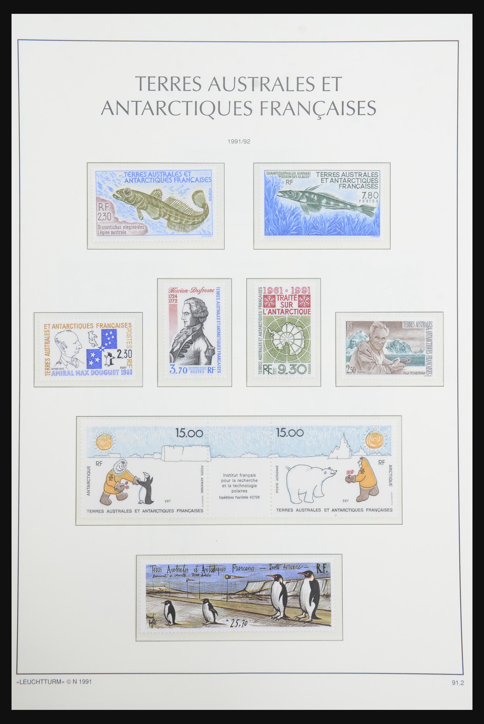 32322 036 - 32322 Frans Antarctica 1948-2004.