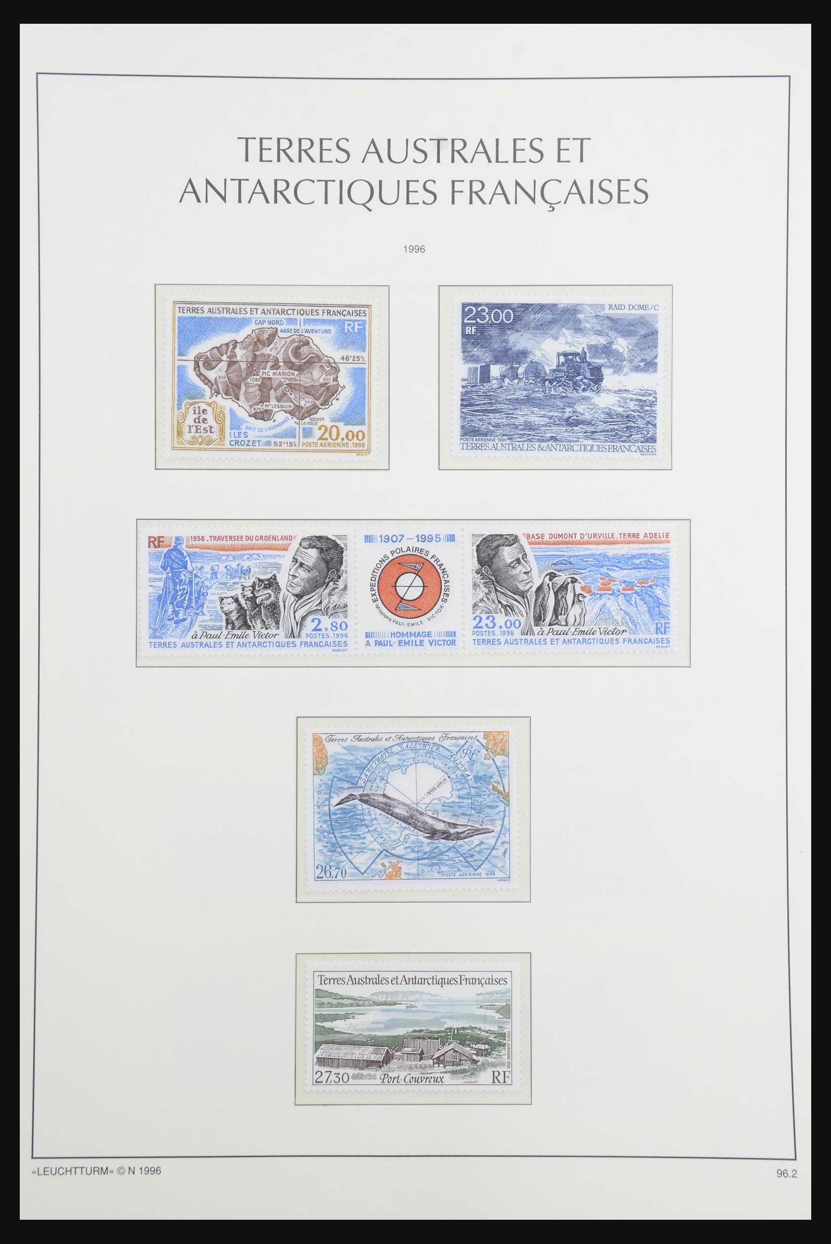 32322 045 - 32322 Frans Antarctica 1948-2004.