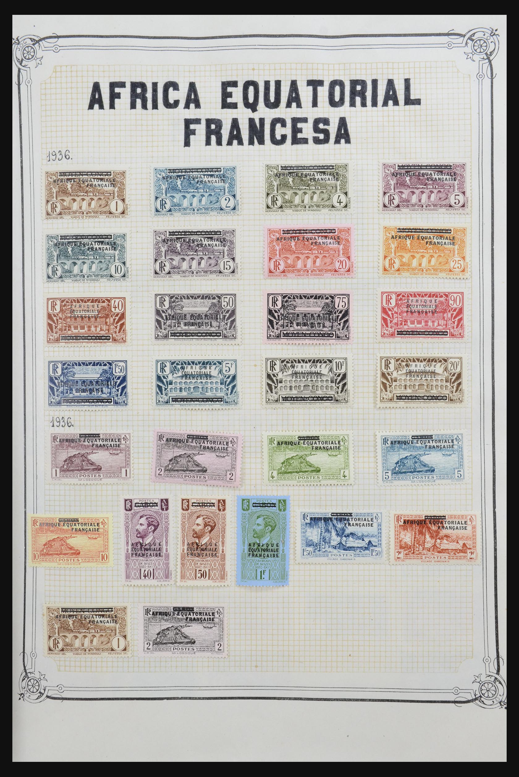 32326 001 - 32326 French colonies in Africa 1859-1960.
