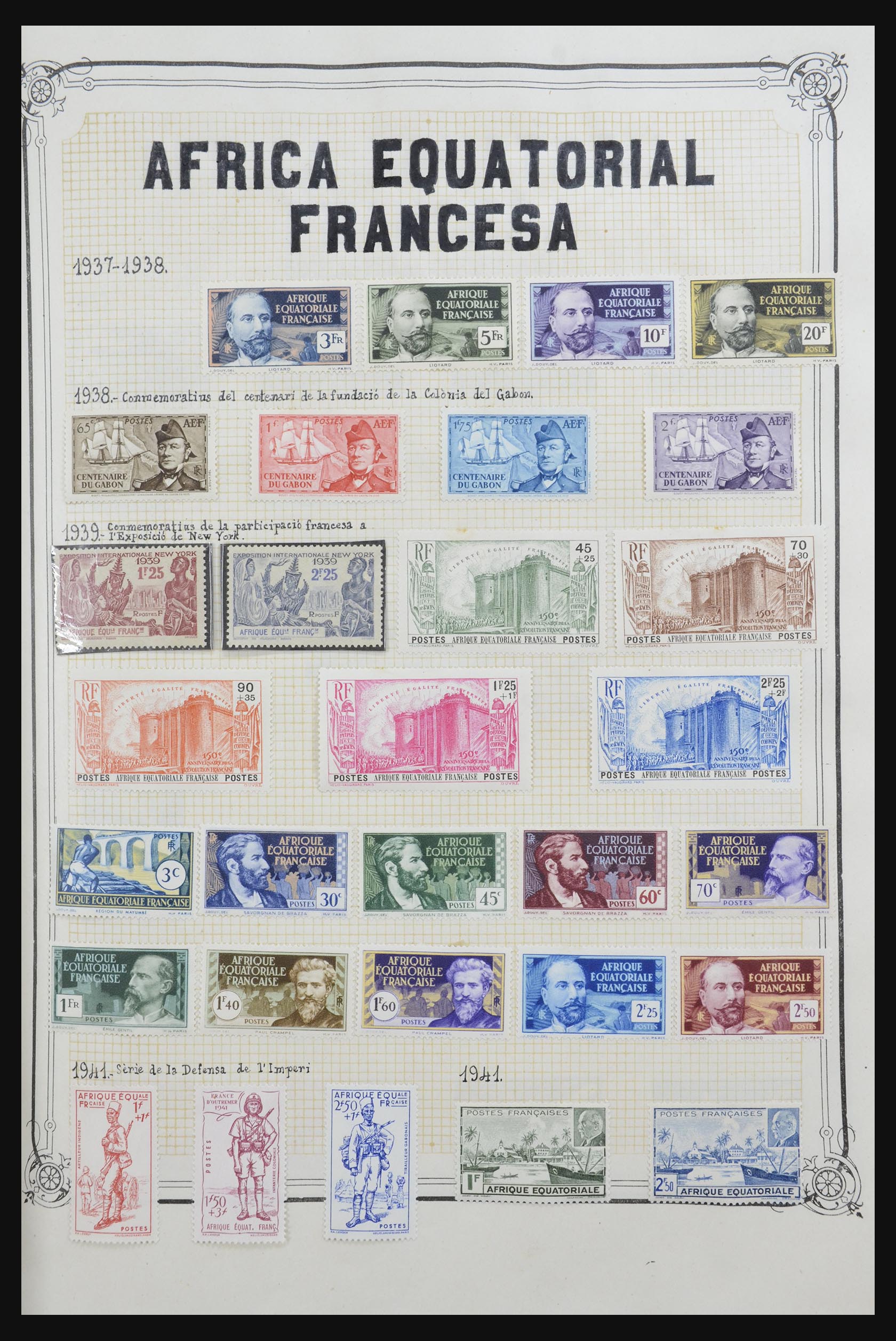32326 003 - 32326 French colonies in Africa 1859-1960.