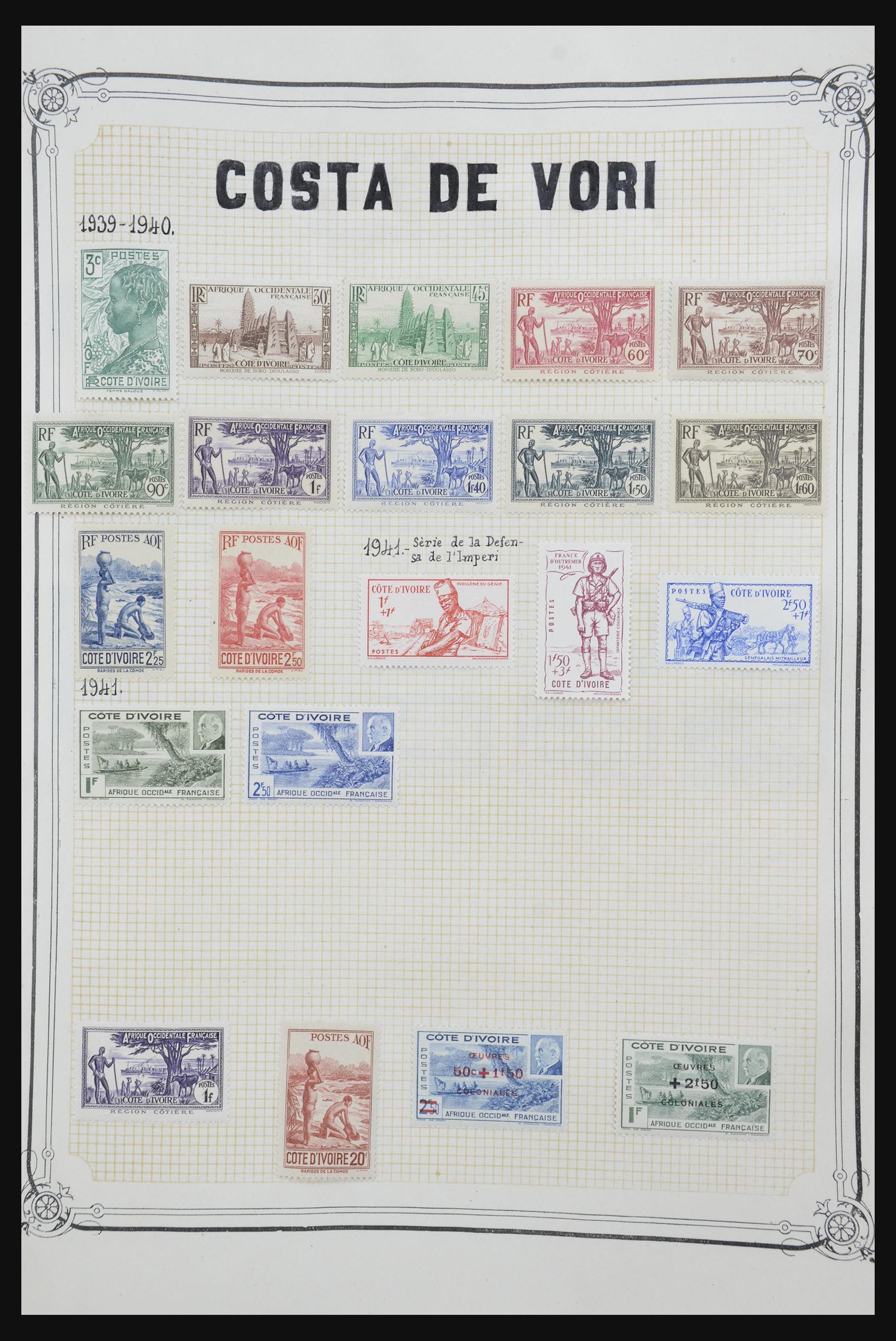 32326 043 - 32326 French colonies in Africa 1859-1960.
