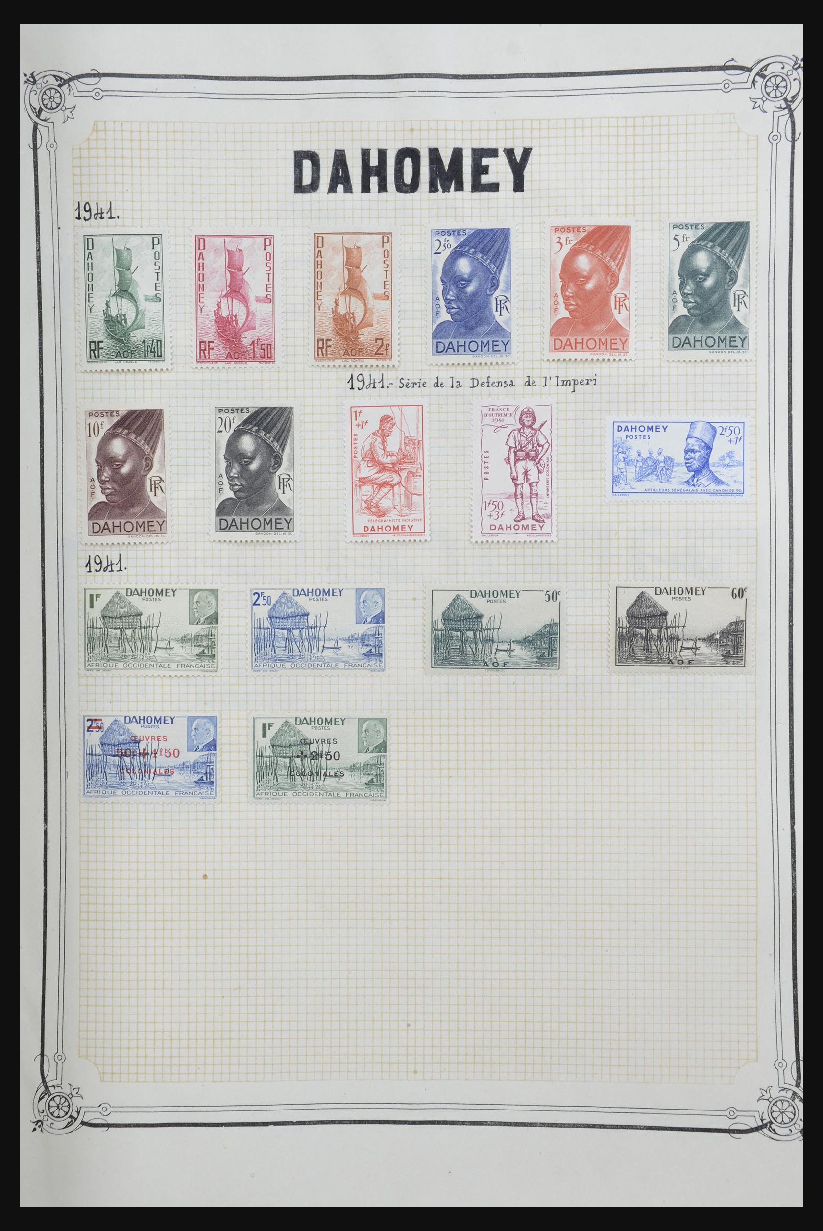 32326 050 - 32326 French colonies in Africa 1859-1960.