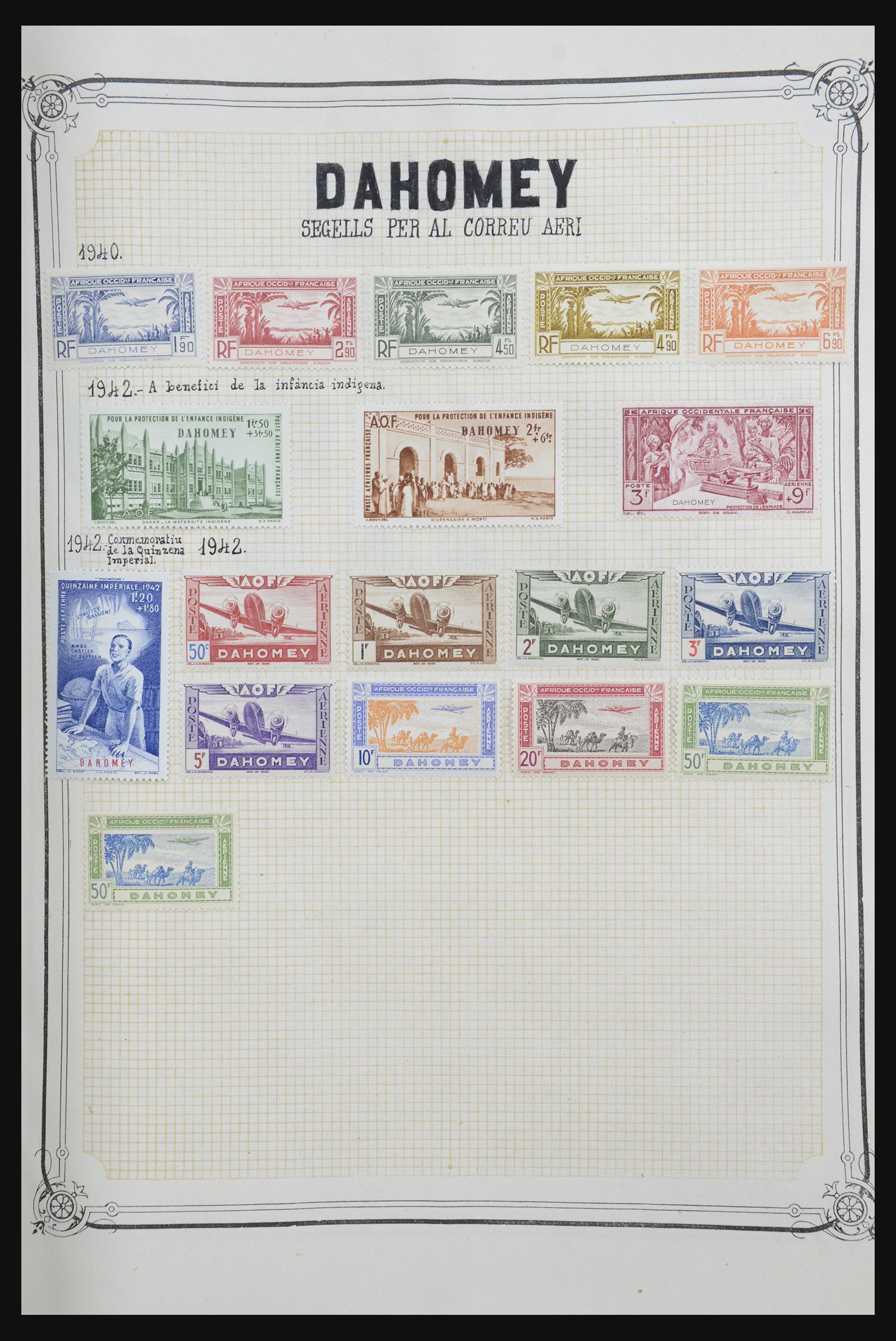32326 051 - 32326 French colonies in Africa 1859-1960.