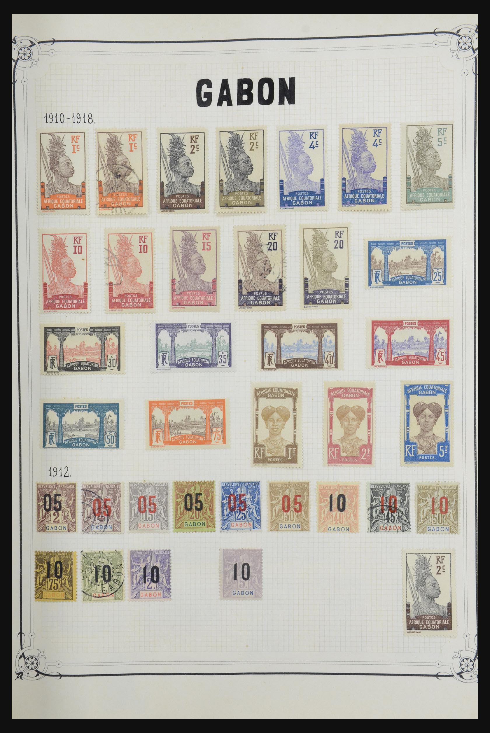 32326 055 - 32326 French colonies in Africa 1859-1960.