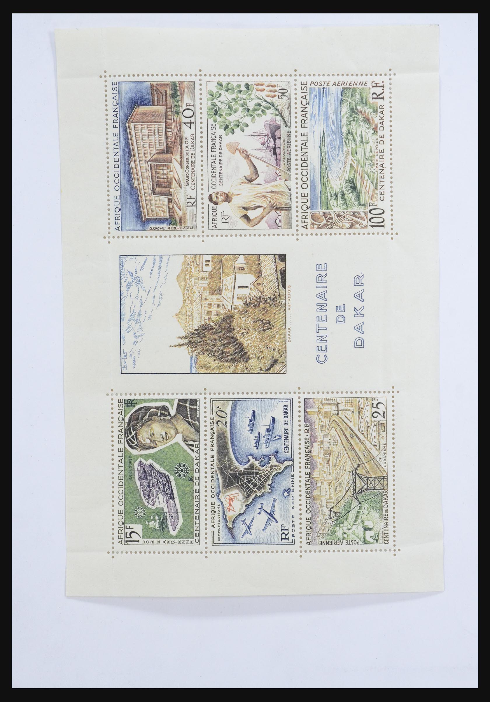 32326 075 - 32326 Franse koloniën in Afrika 1859-1960.