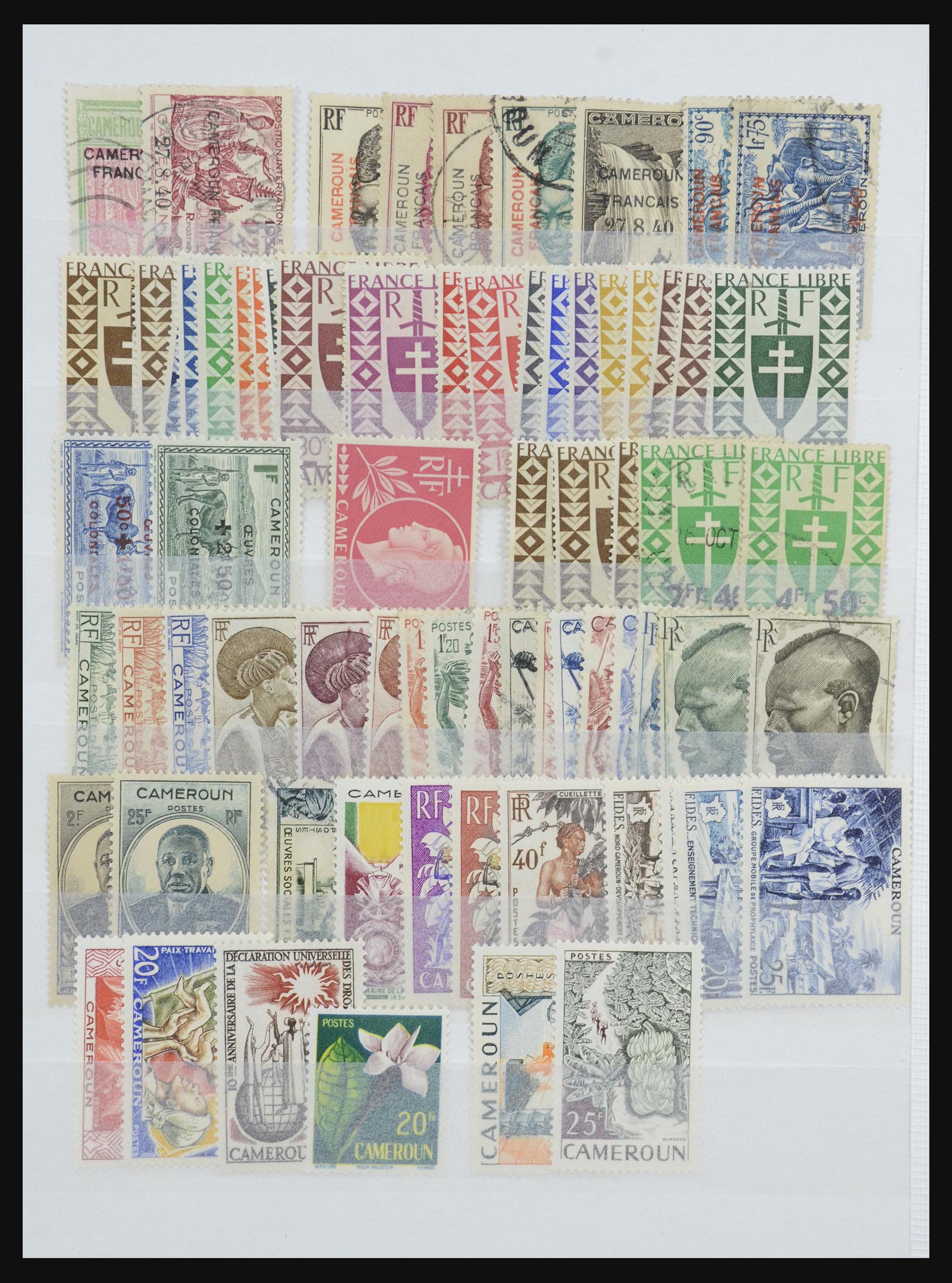 32326 081 - 32326 Franse koloniën in Afrika 1859-1960.