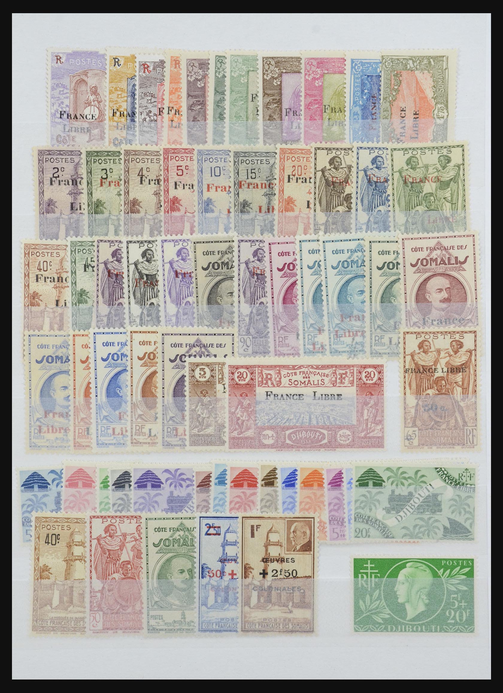 32326 088 - 32326 French colonies in Africa 1859-1960.