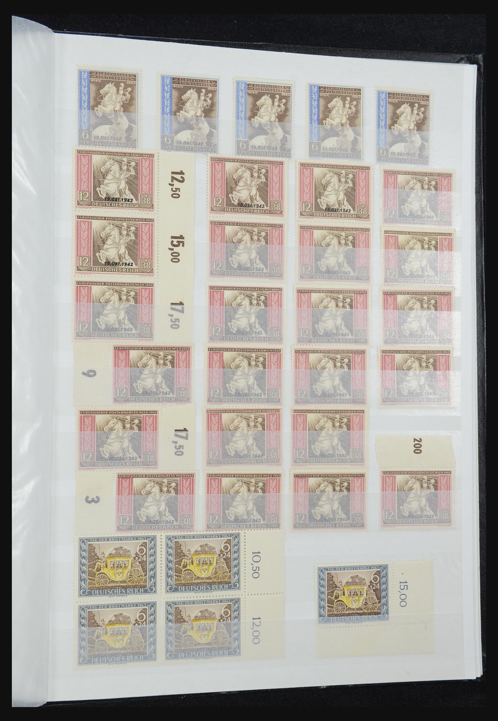 32332 054 - 32332 Duitse Rijk postfris.