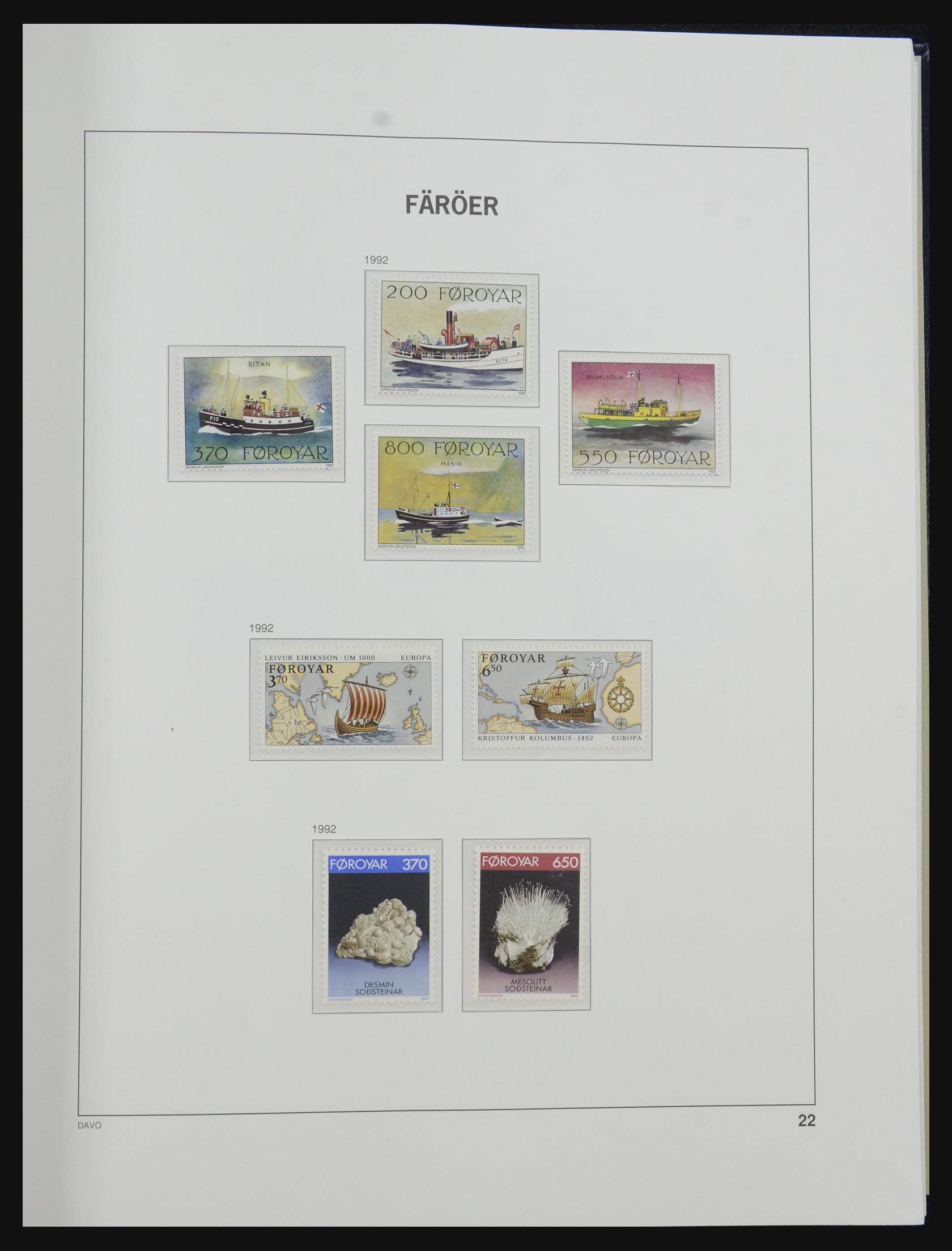 32335 035 - 32335 Faroe Islands 1975-2004.