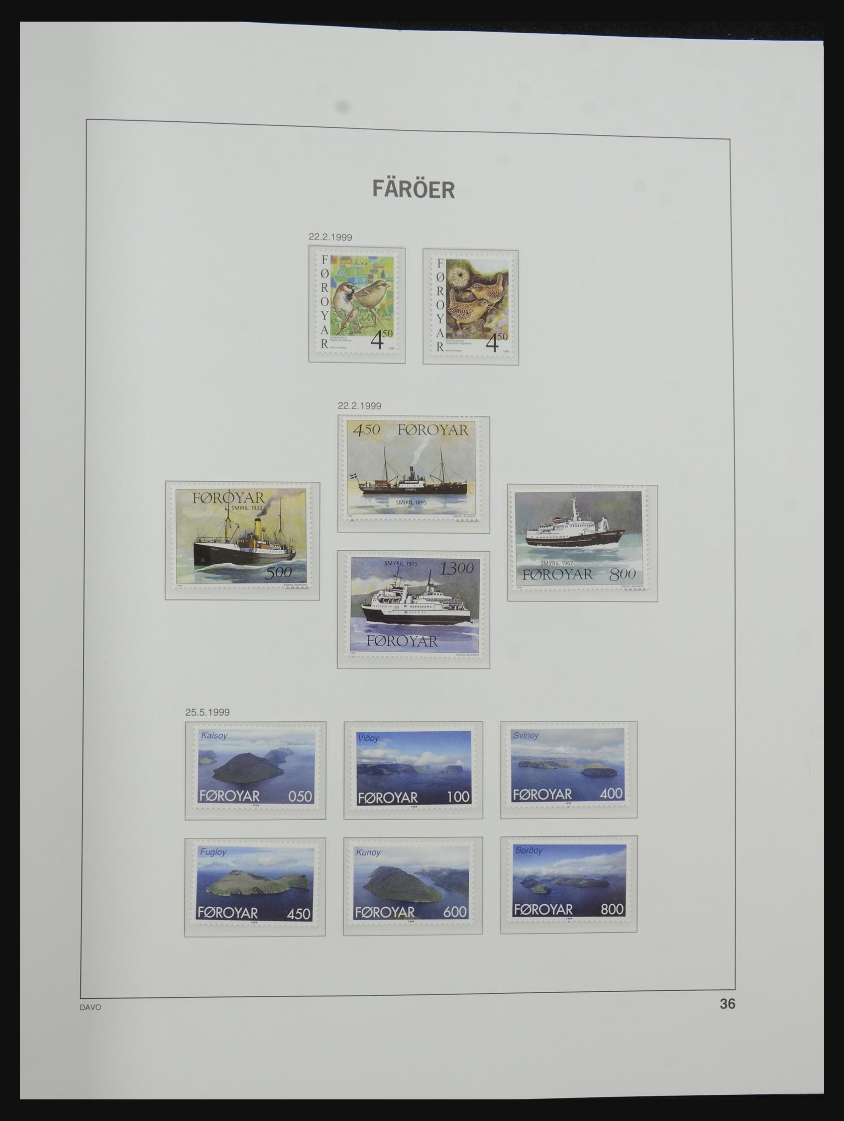 32335 083 - 32335 Faroe Islands 1975-2004.