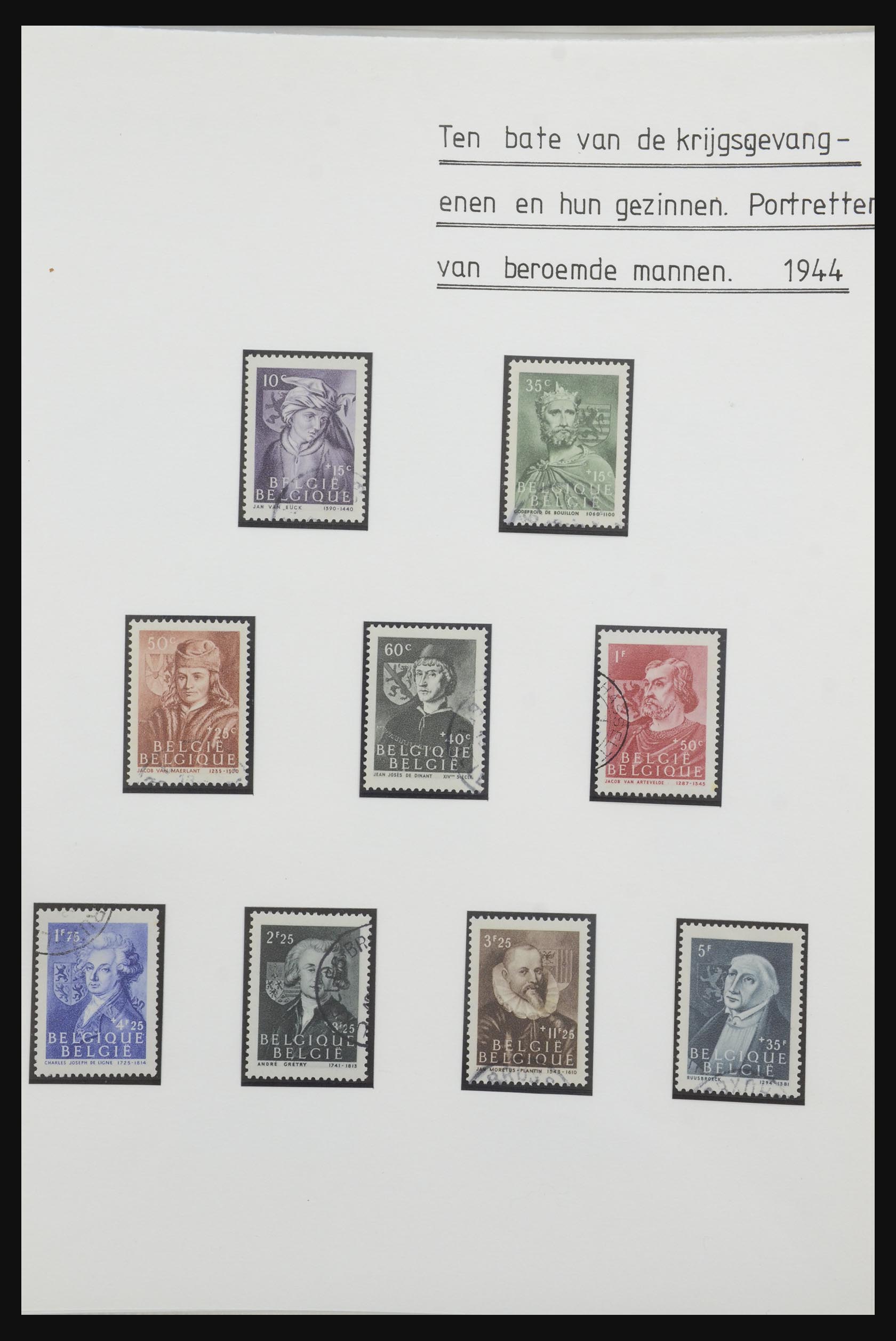 32341 025 - 32341 Belgium 1940-2008.