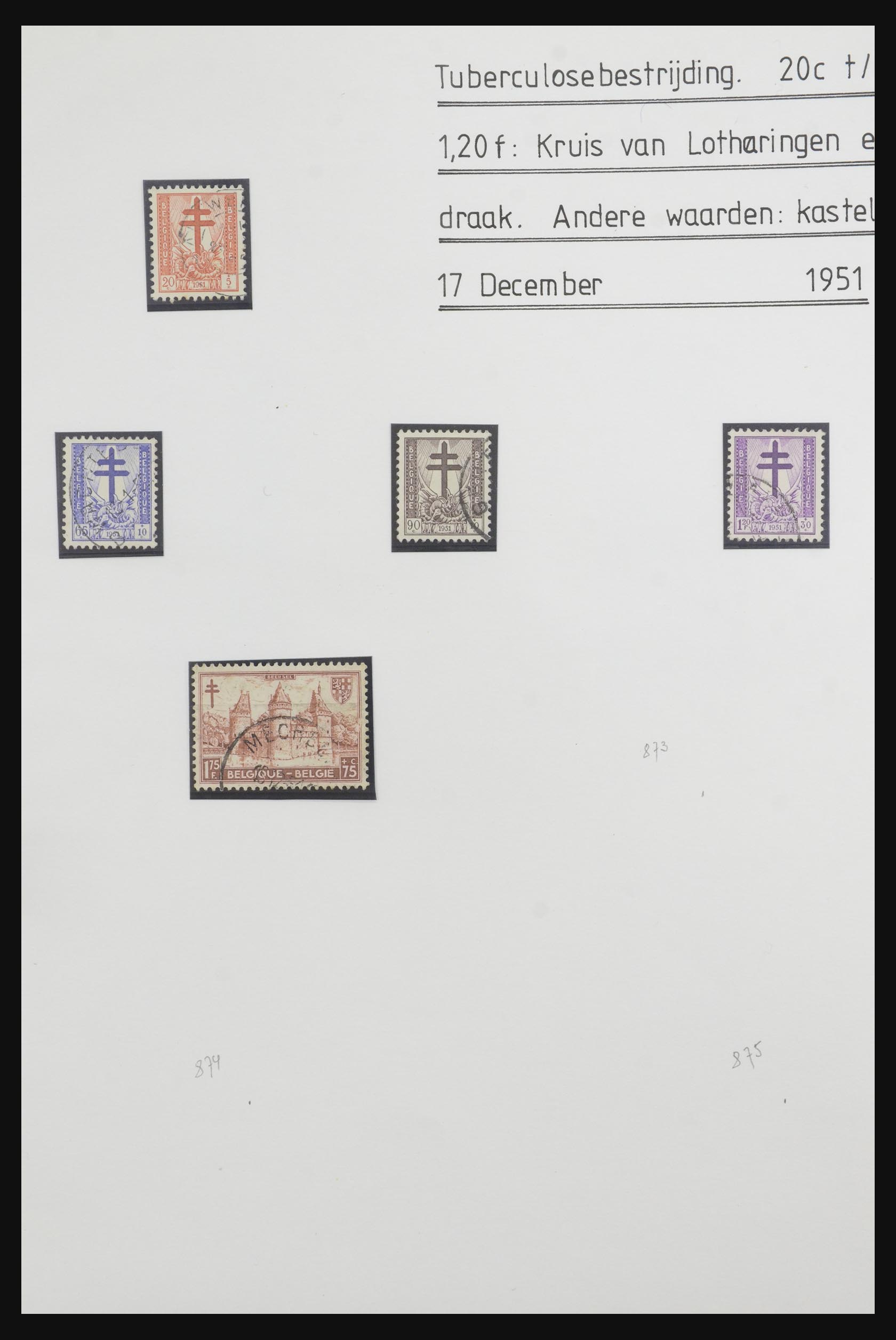 32341 060 - 32341 Belgium 1940-2008.