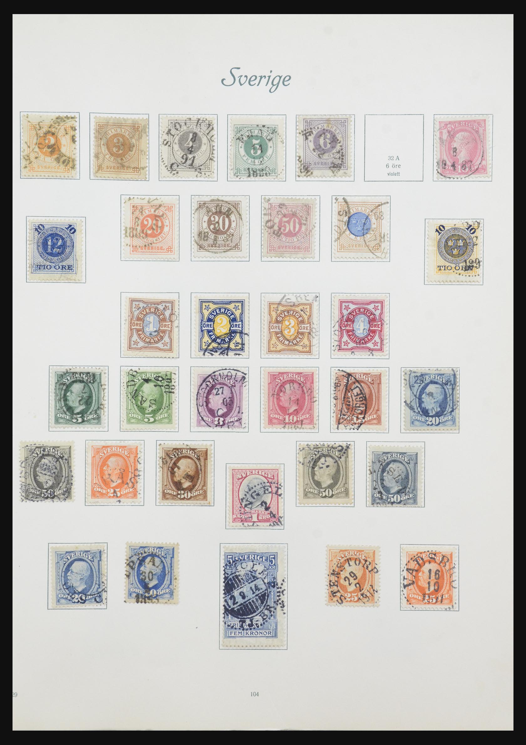 32342 004 - 32342 Scandinavië 1855-1965.