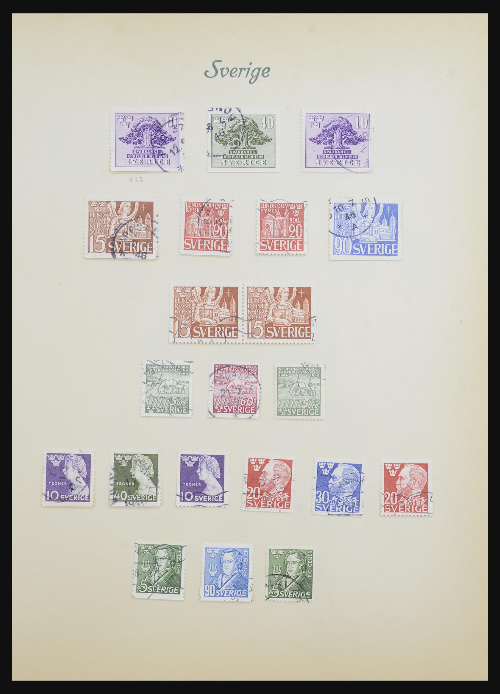 32342 027 - 32342 Scandinavië 1855-1965.