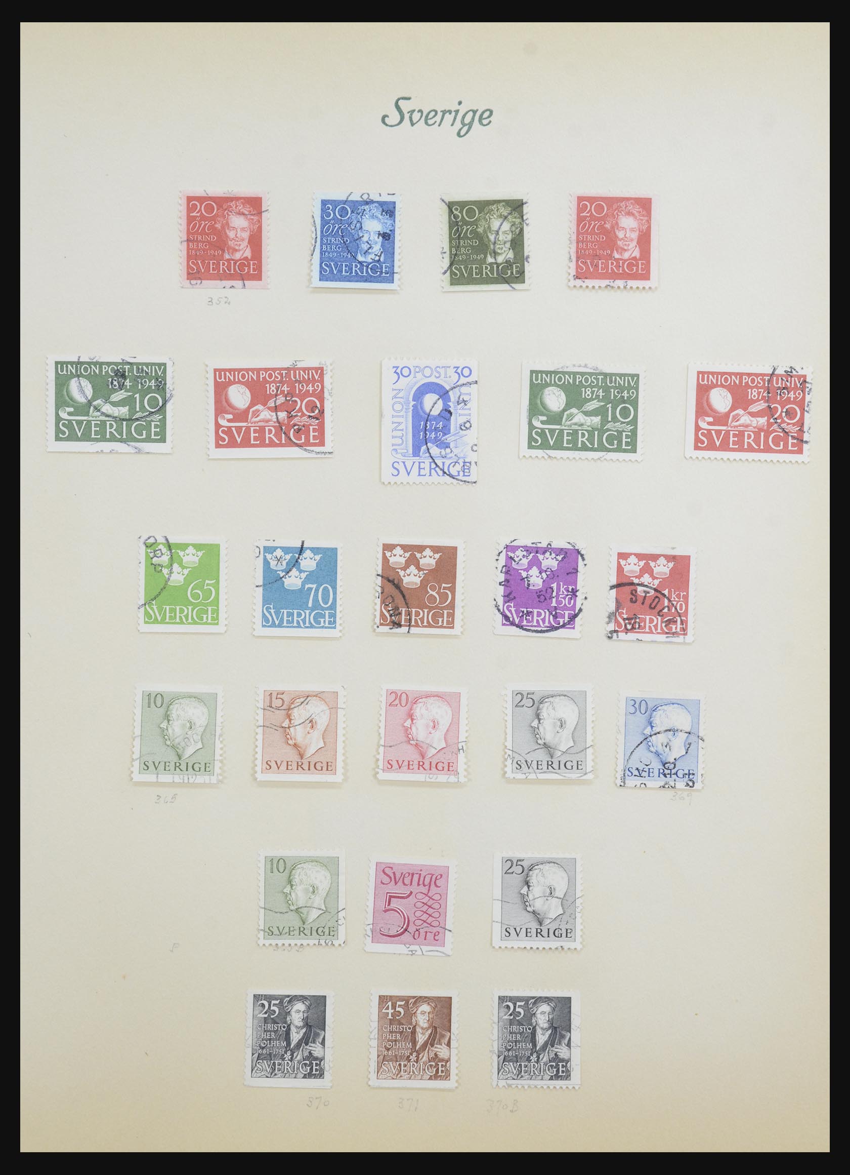 32342 029 - 32342 Scandinavië 1855-1965.