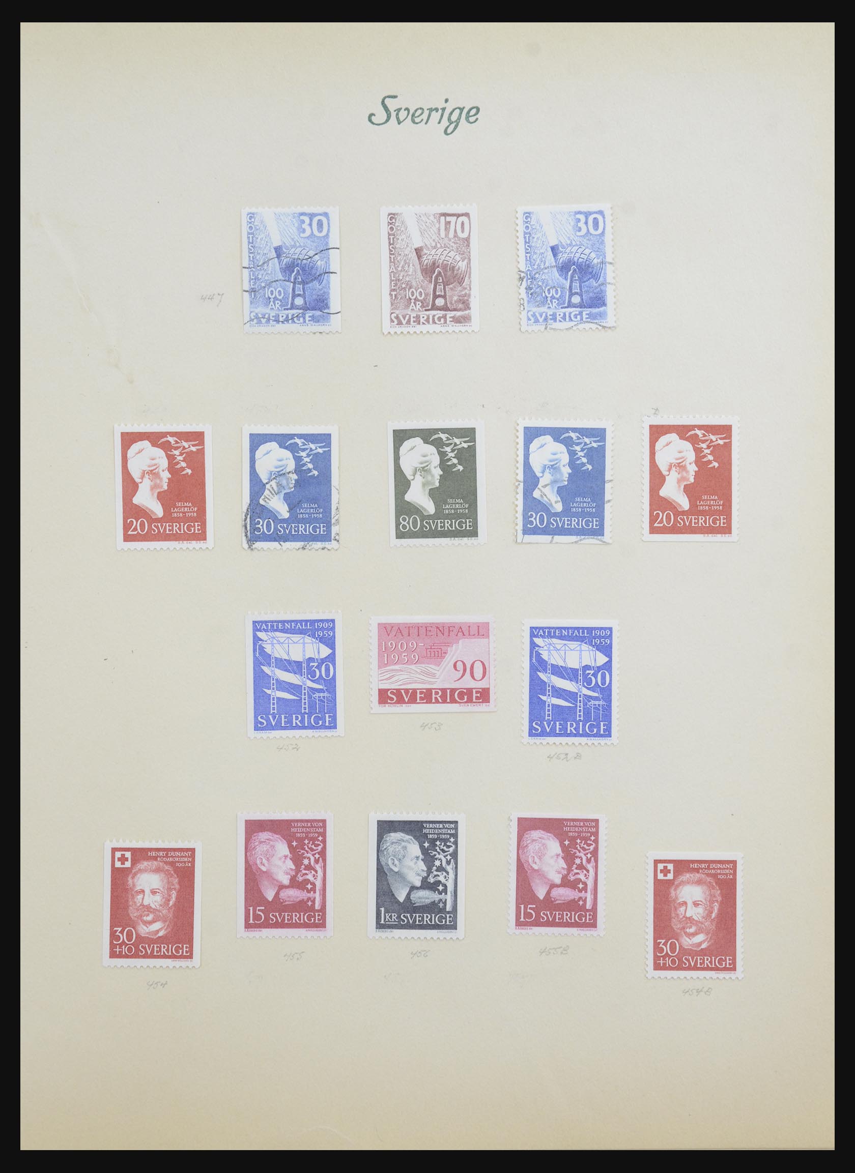 32342 035 - 32342 Scandinavië 1855-1965.