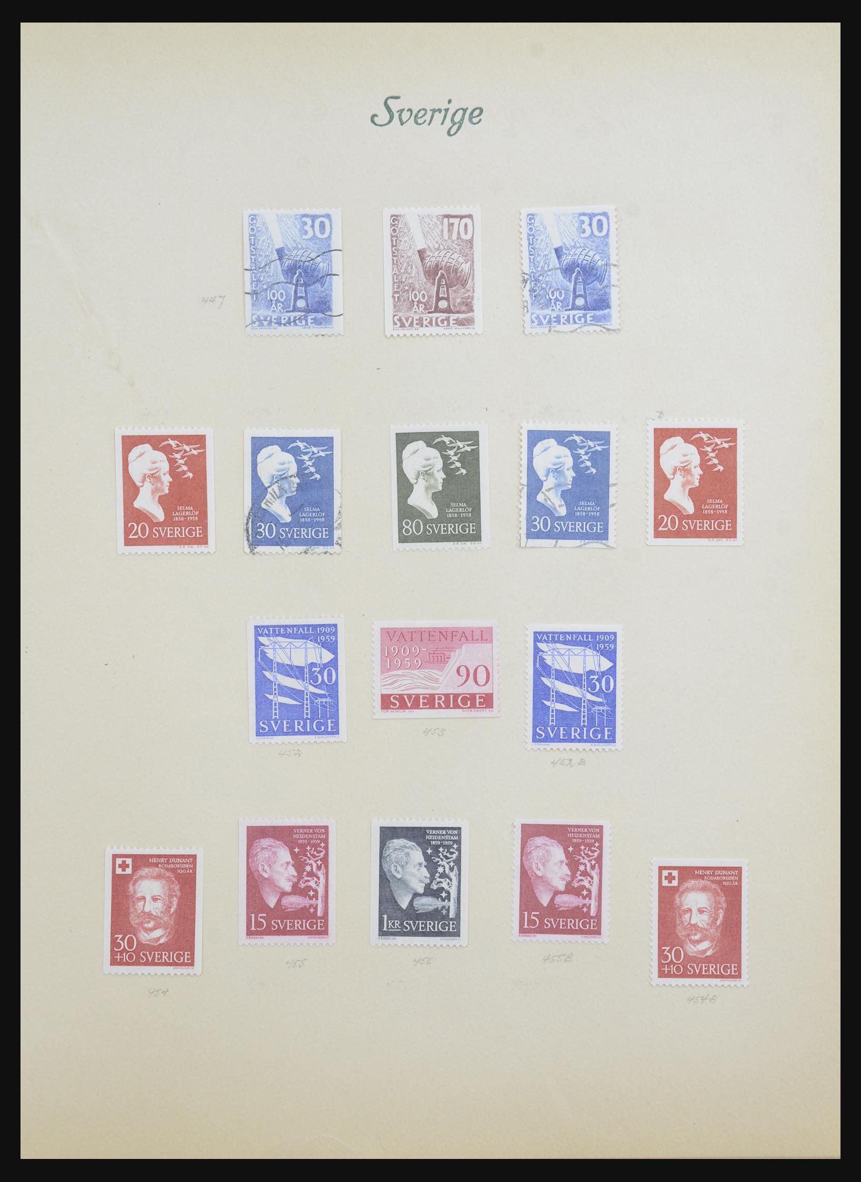 32342 035 - 32342 Scandinavia 1855-1965.