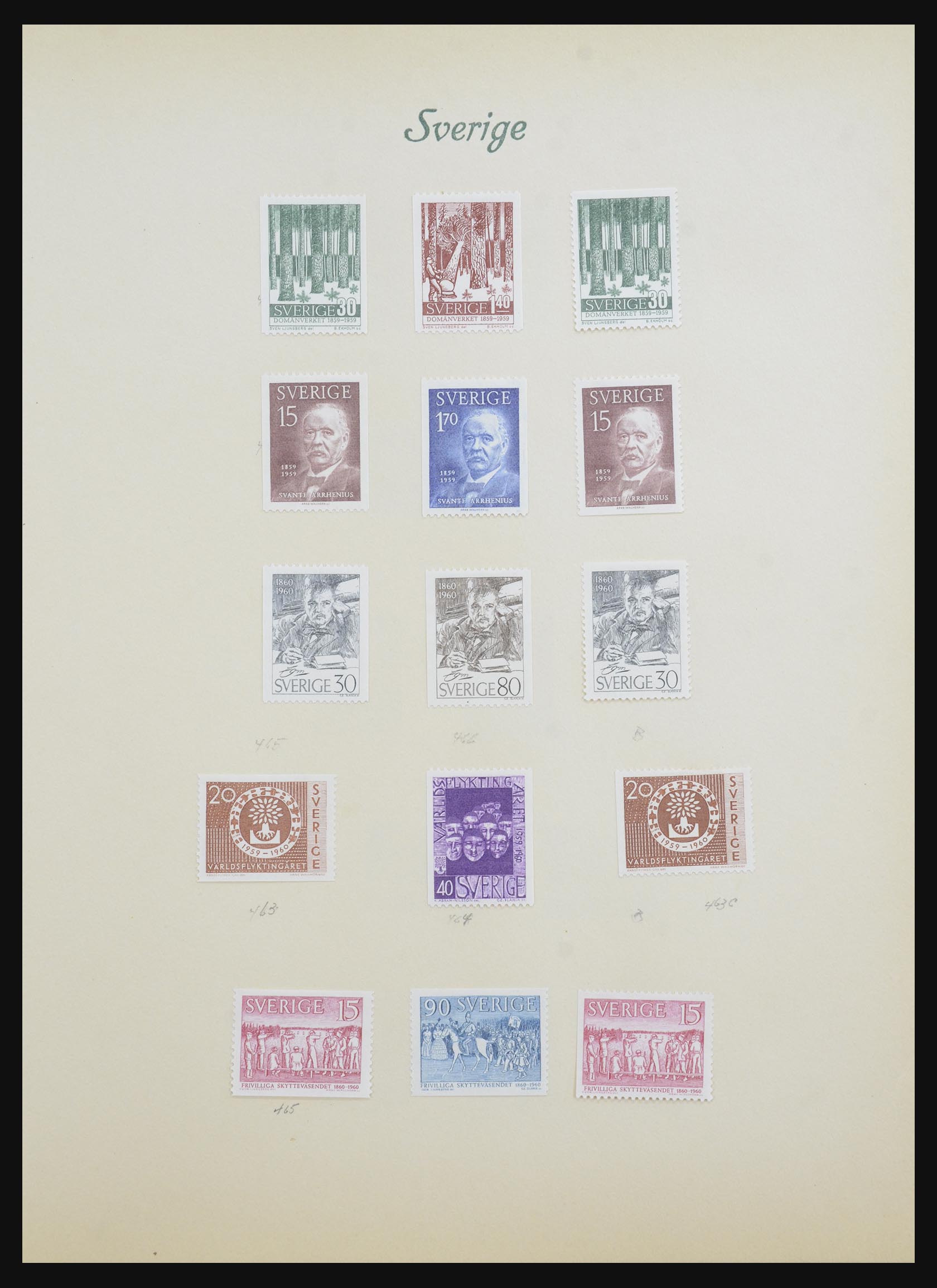 32342 036 - 32342 Scandinavië 1855-1965.