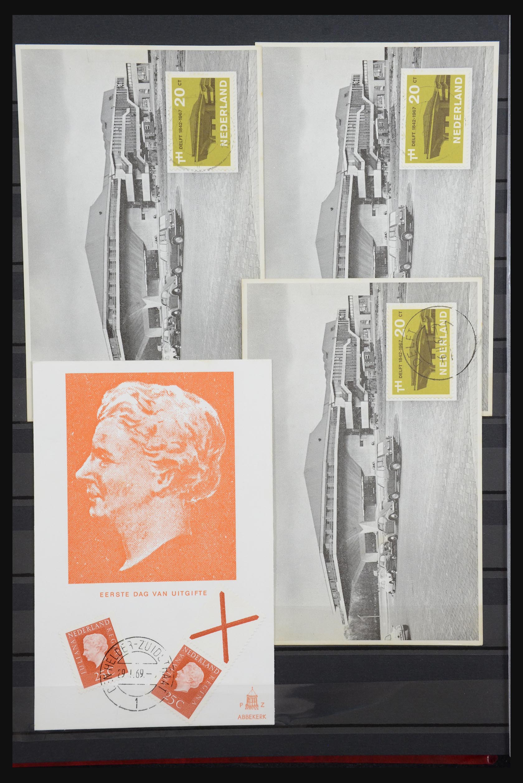 32343 002 - 32343 Netherlands maximum cards 1964-1967.