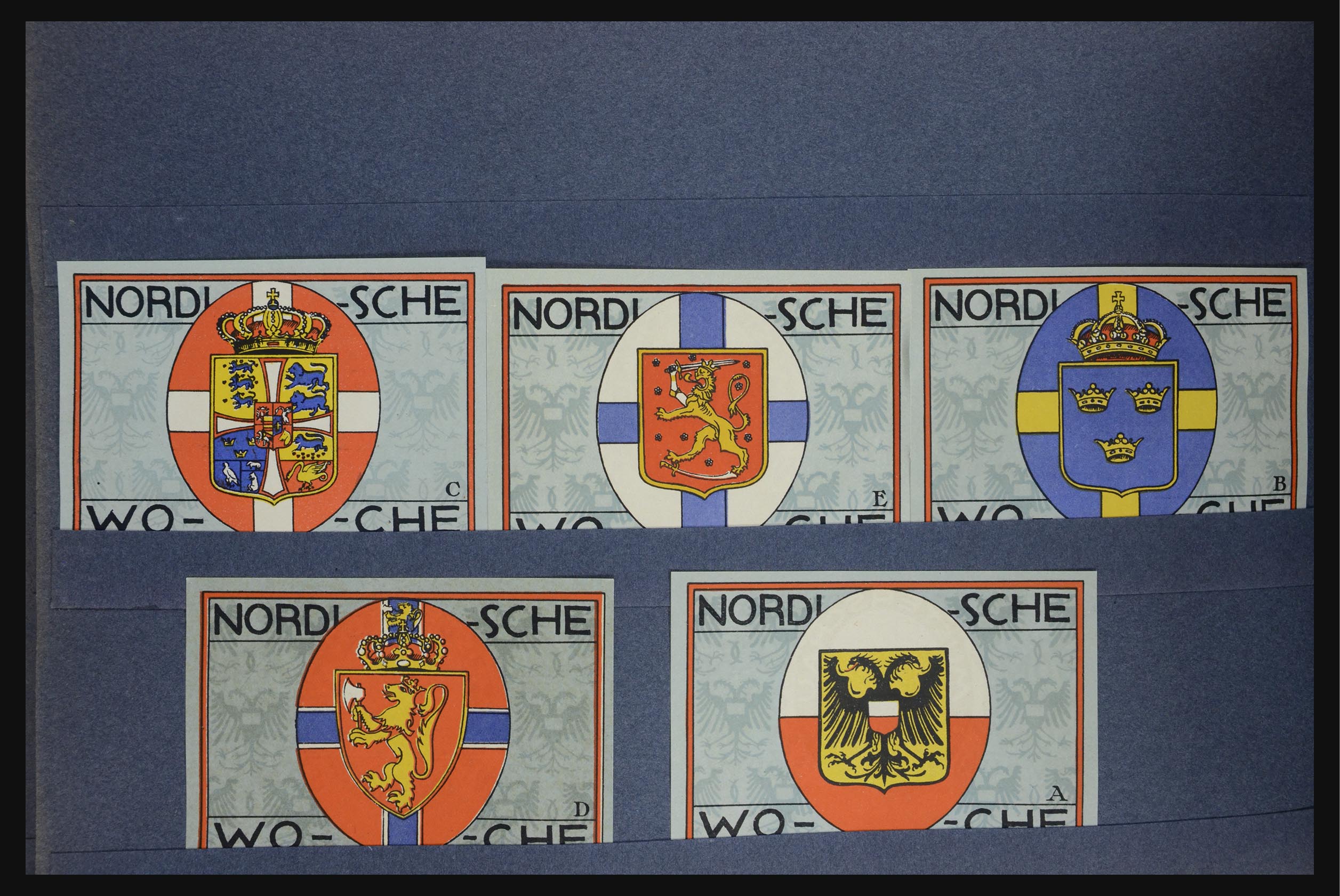 32349 034 - 32349 Germany emergency banknotes.