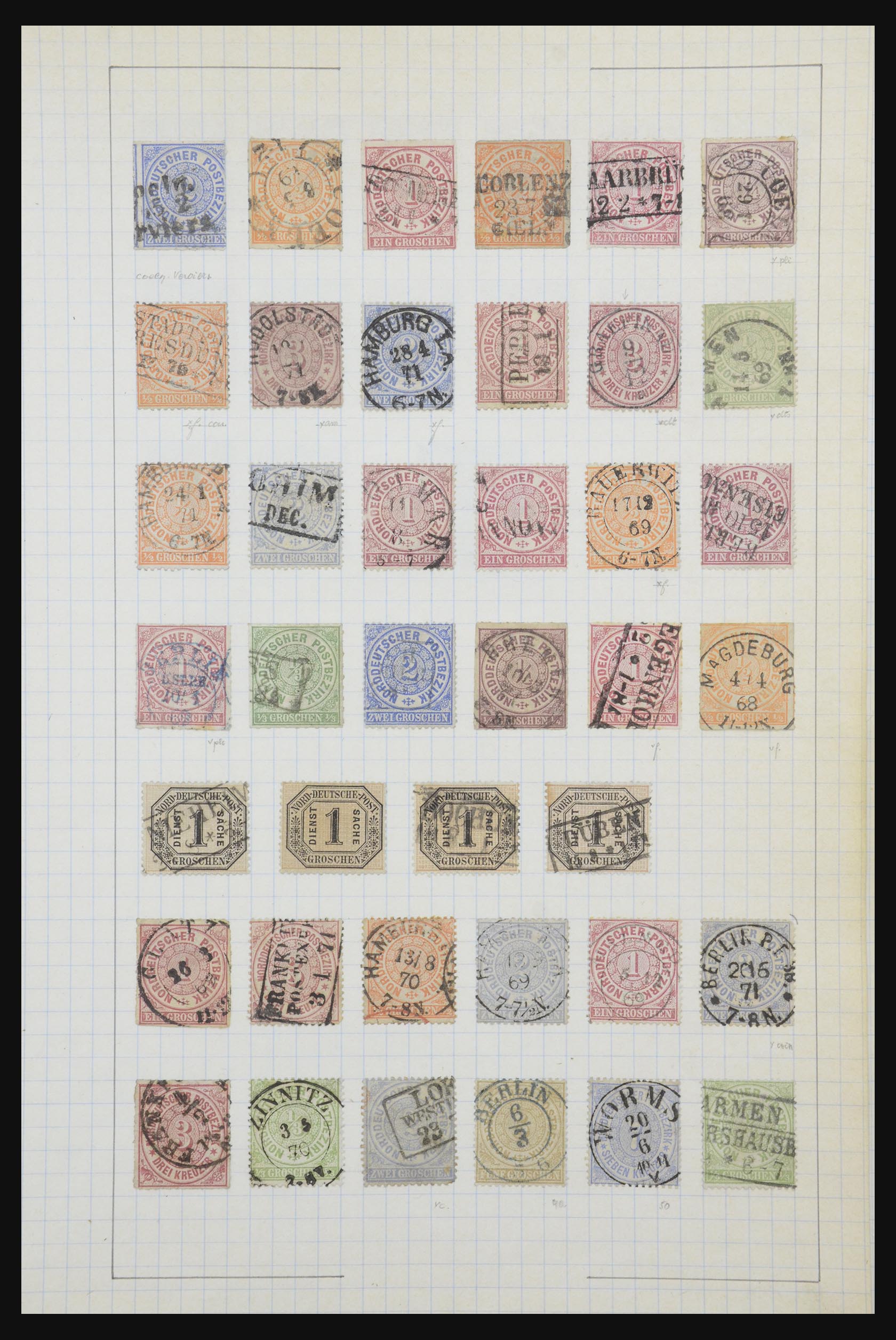 32354 005 - 32354 German States 1851-1870.