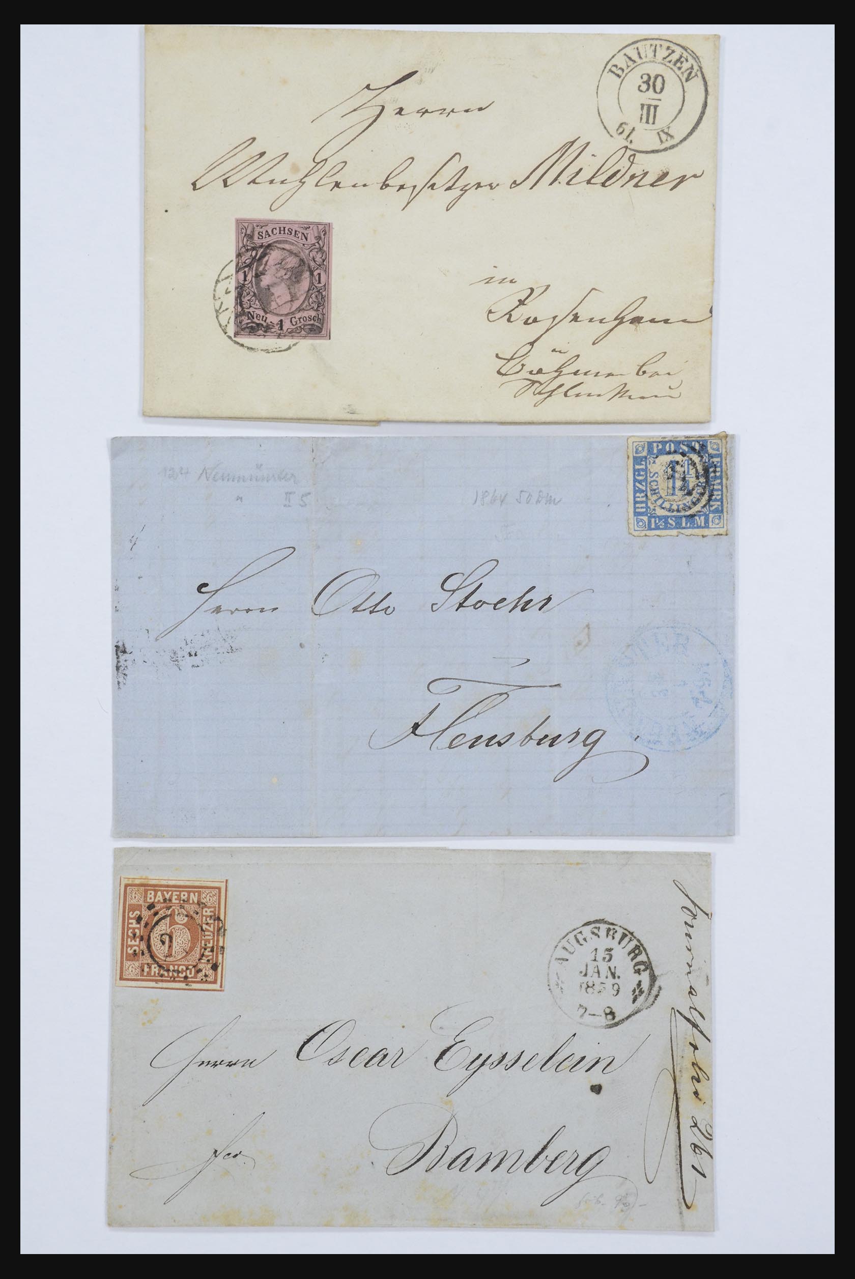 32354 028 - 32354 German States 1851-1870.