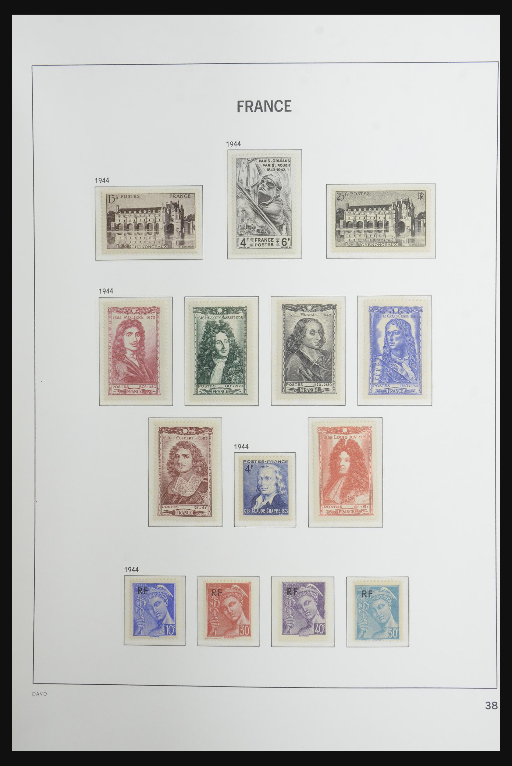 32358 042 - 32358 Frankrijk 1849-1949.