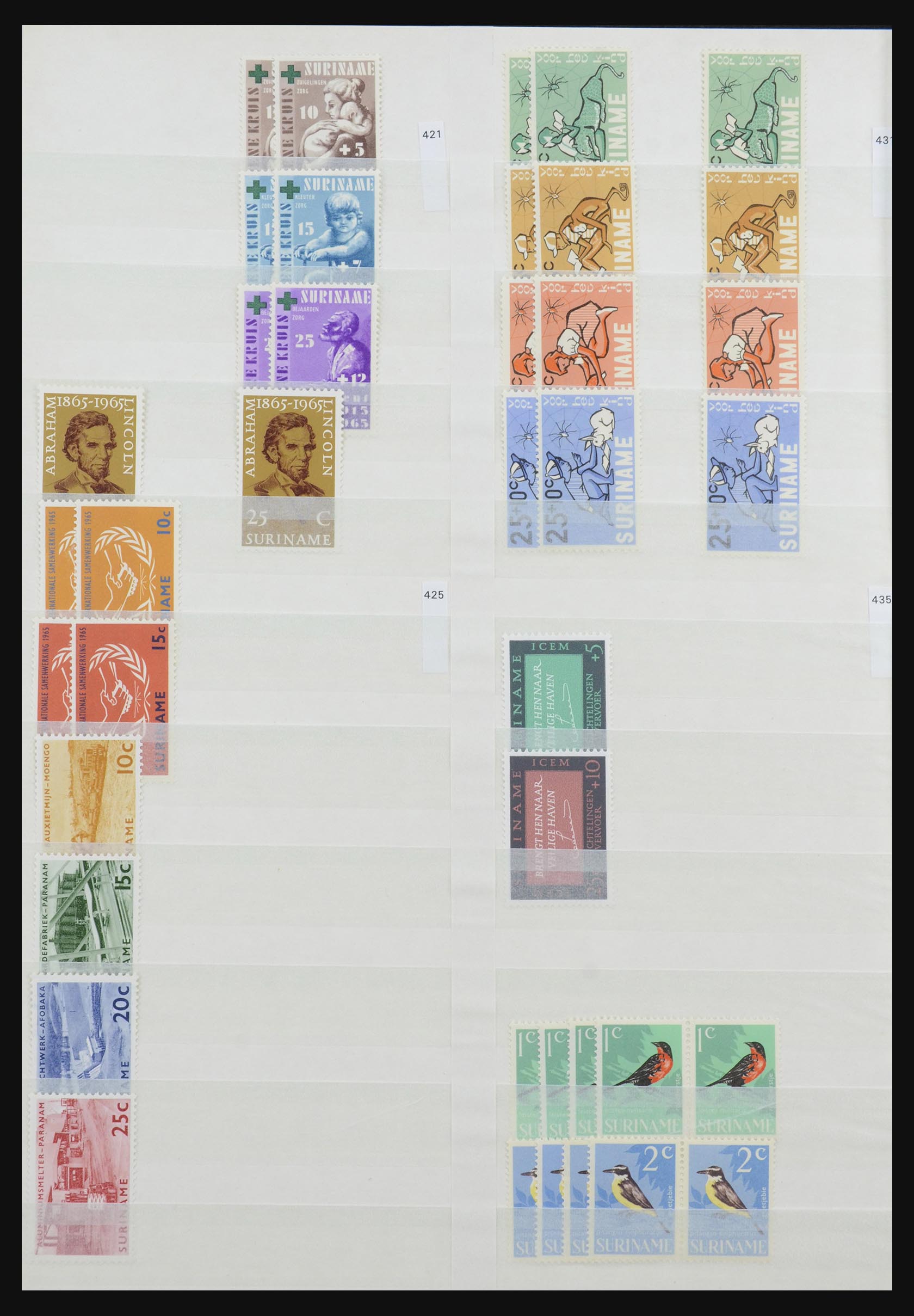 32375 041 - 32375 Dutch territories 1870-1985.