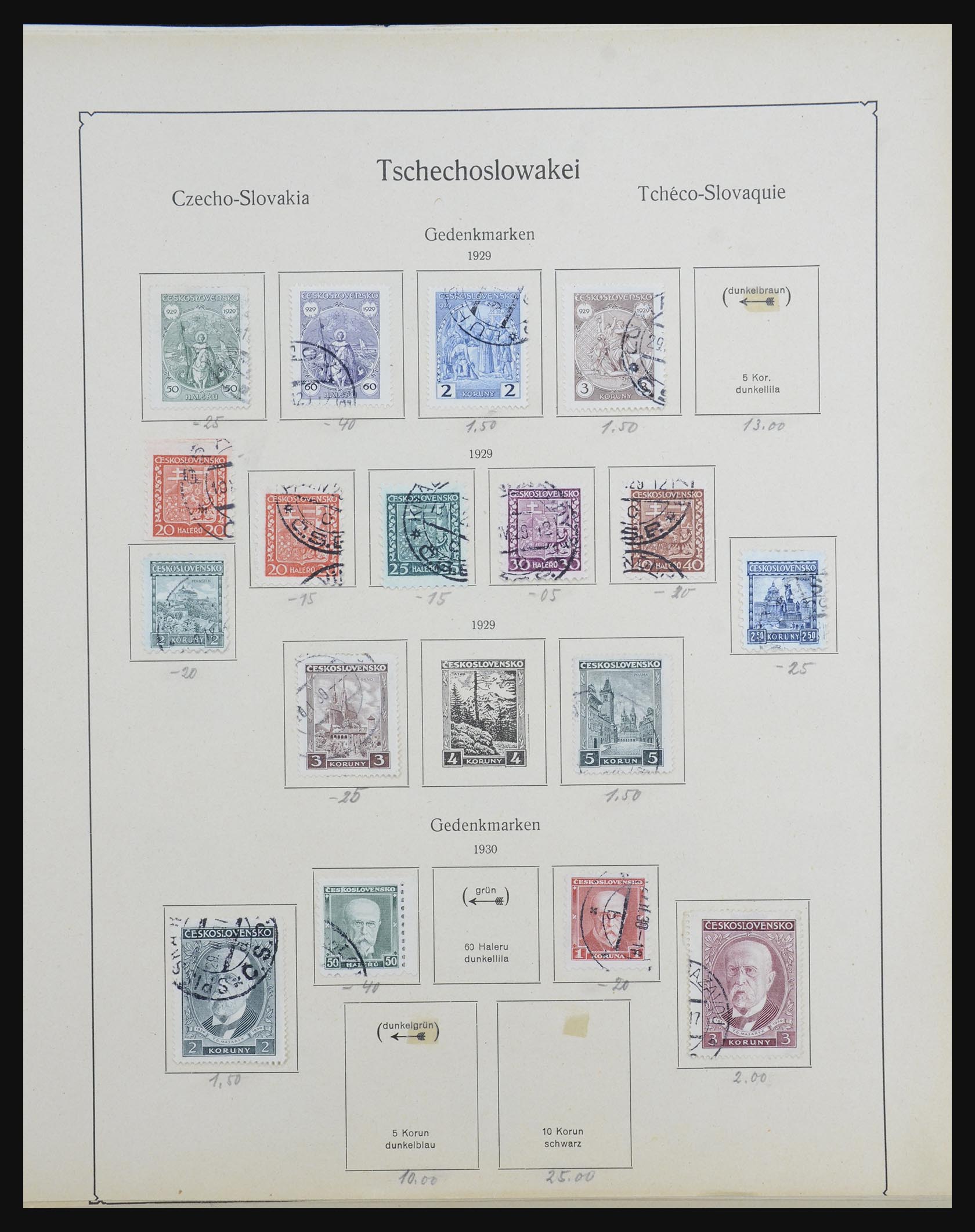 32377 062 - 32377 Czechoslovakia 1918-1965.