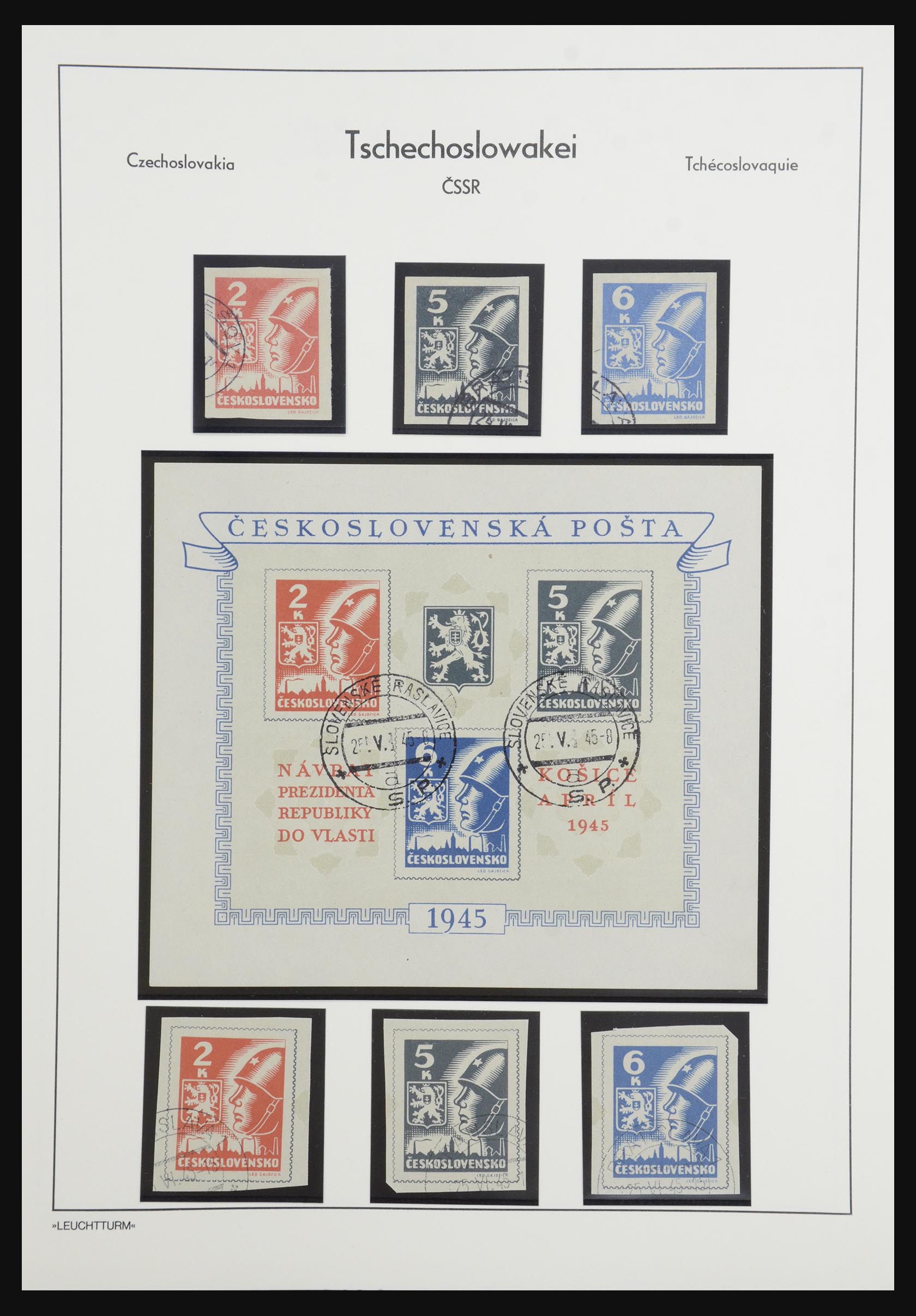 32377 135 - 32377 Tsjechoslowakije 1918-1965.