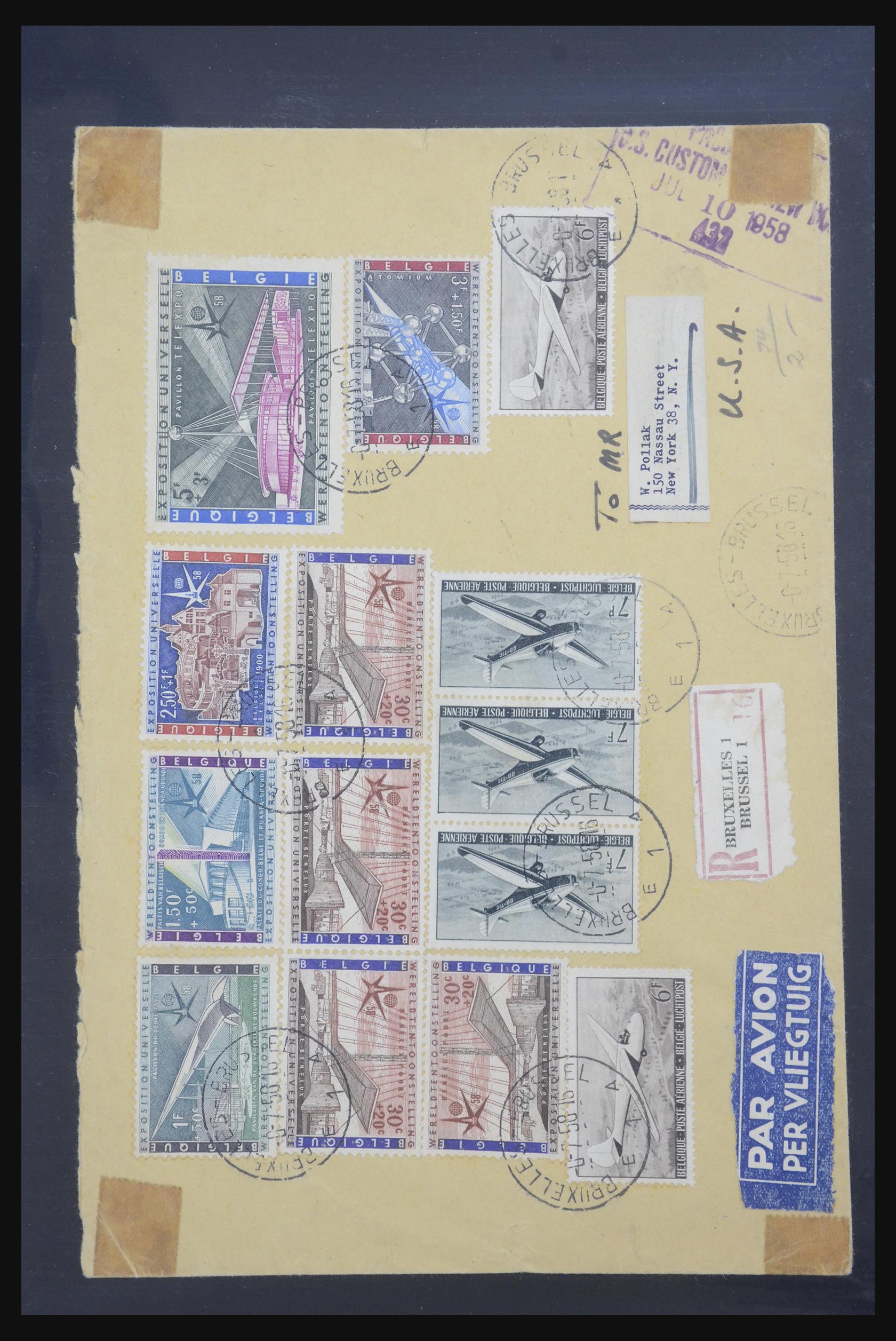 32378 011 - 32378 Nederland en gebieden brieven 1898-1960.