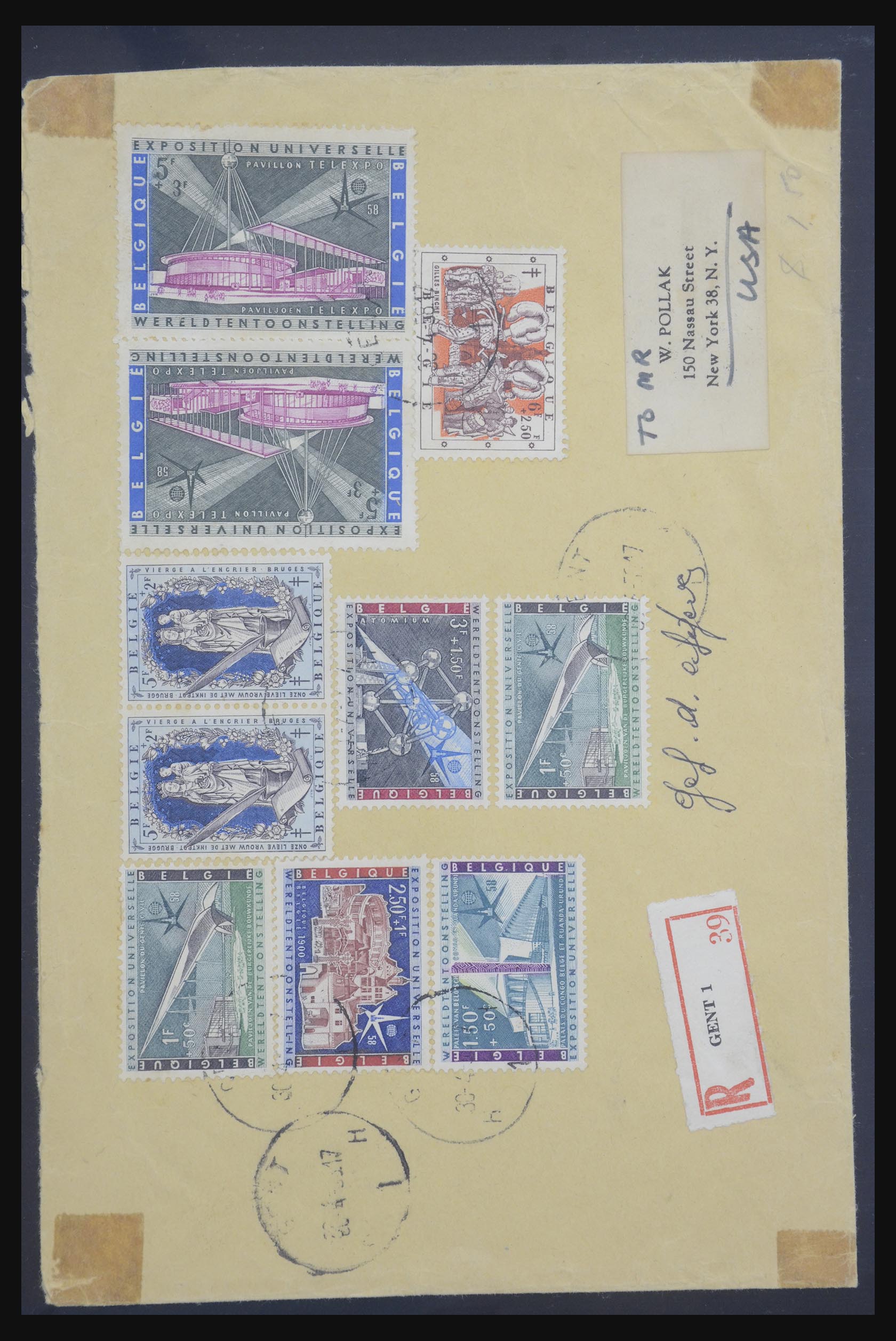 32378 012 - 32378 Nederland en gebieden brieven 1898-1960.