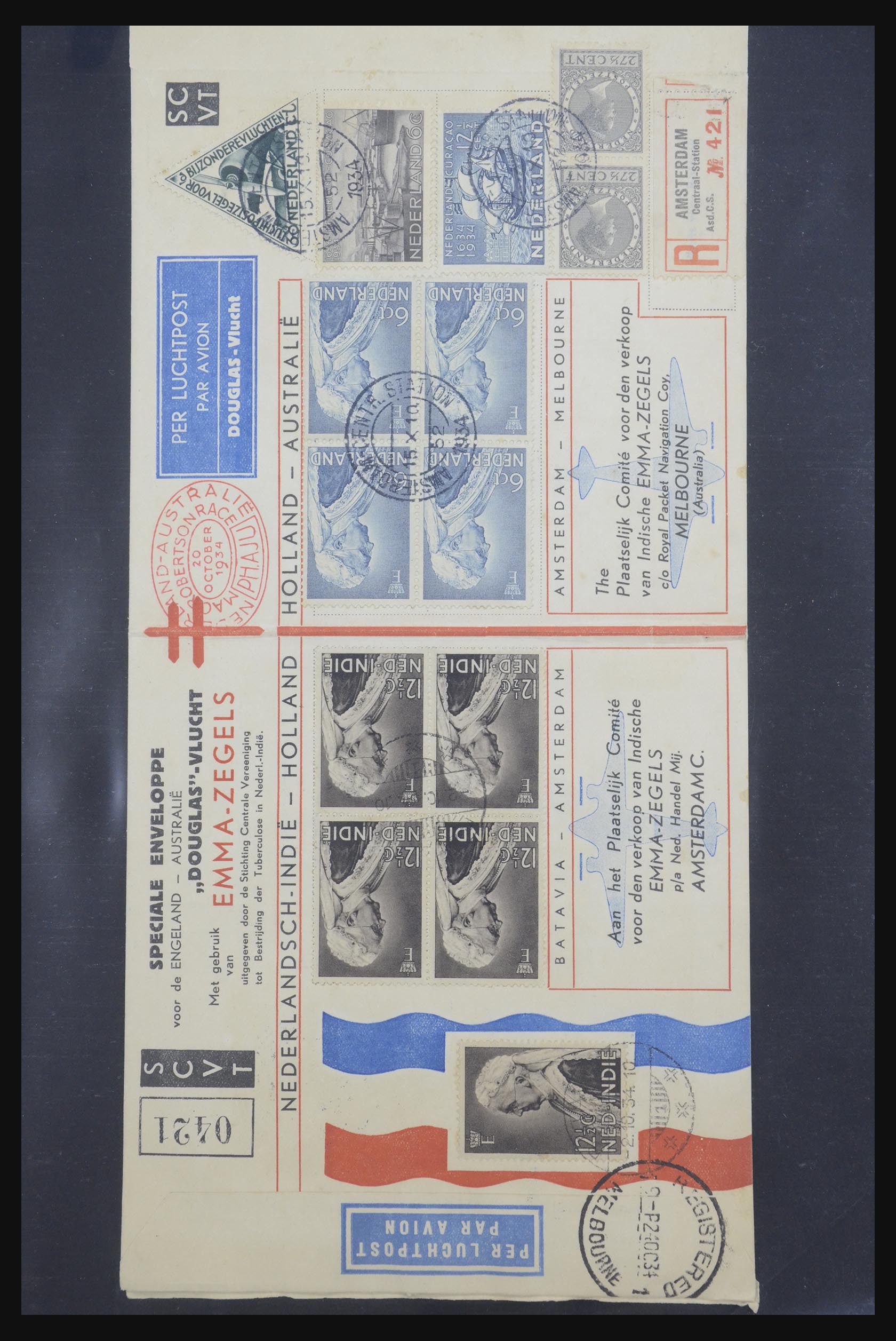 32378 039 - 32378 Nederland en gebieden brieven 1898-1960.