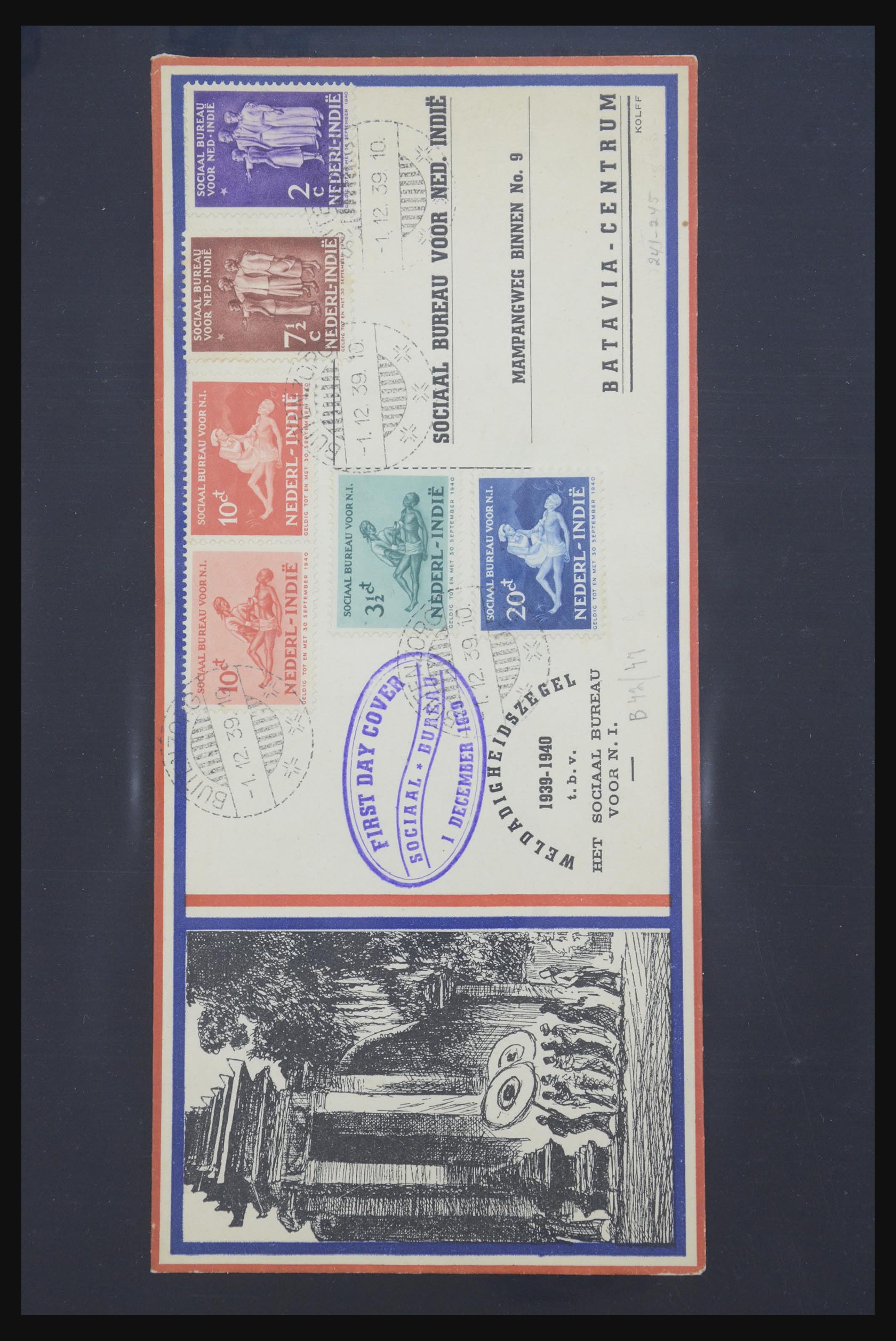 32378 040 - 32378 Nederland en gebieden brieven 1898-1960.