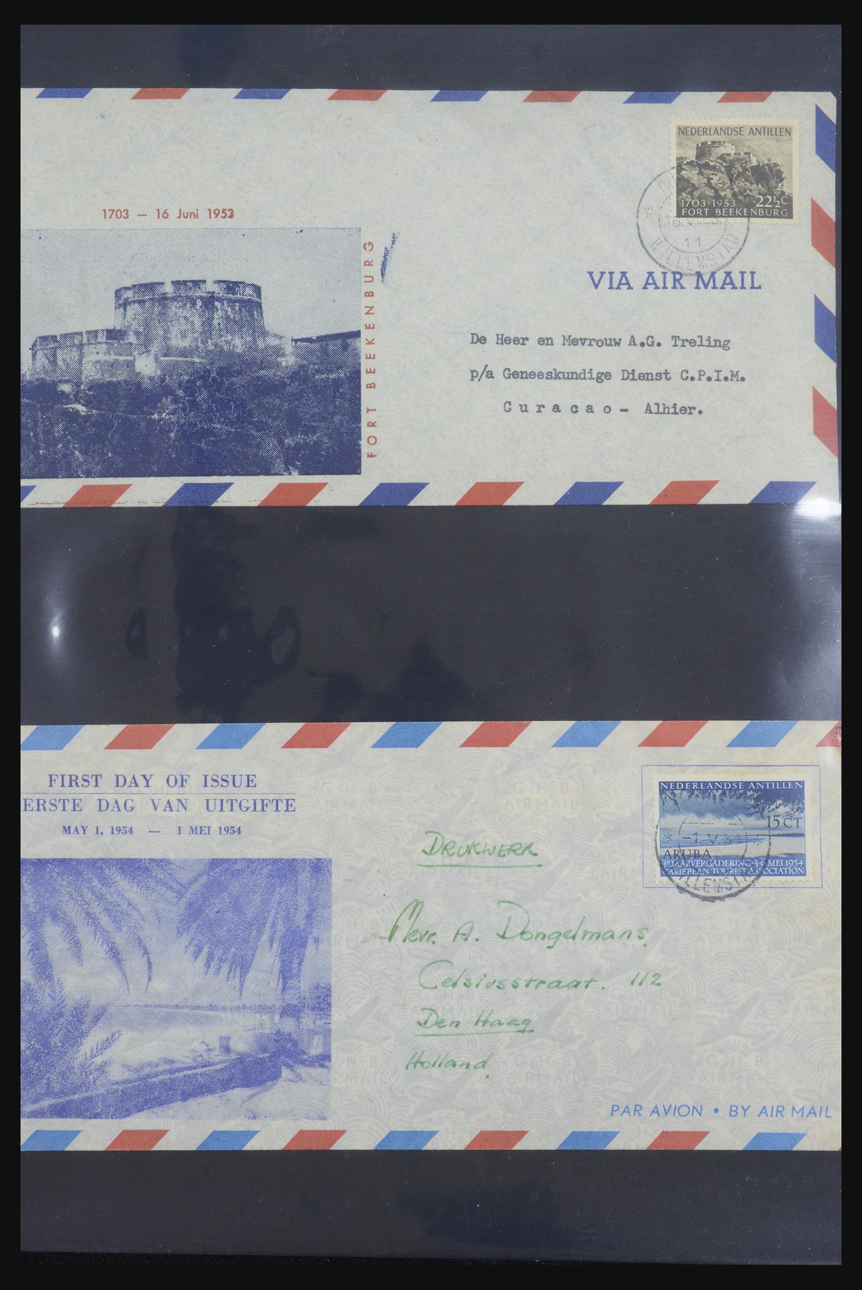 32378 055 - 32378 Nederland en gebieden brieven 1898-1960.
