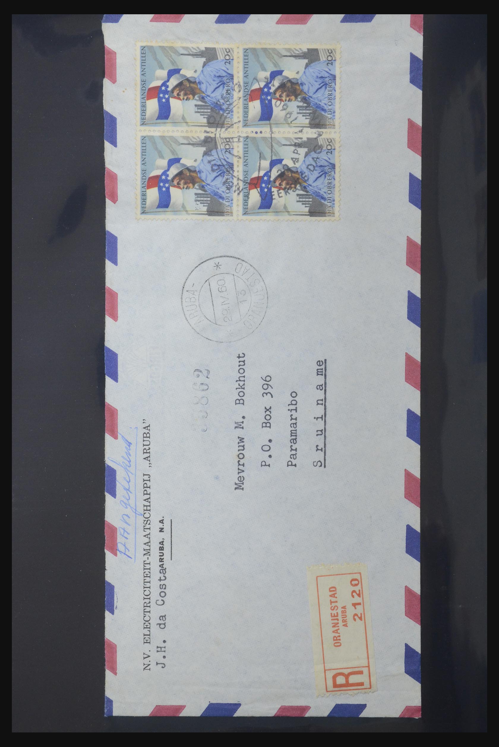32378 060 - 32378 Nederland en gebieden brieven 1898-1960.