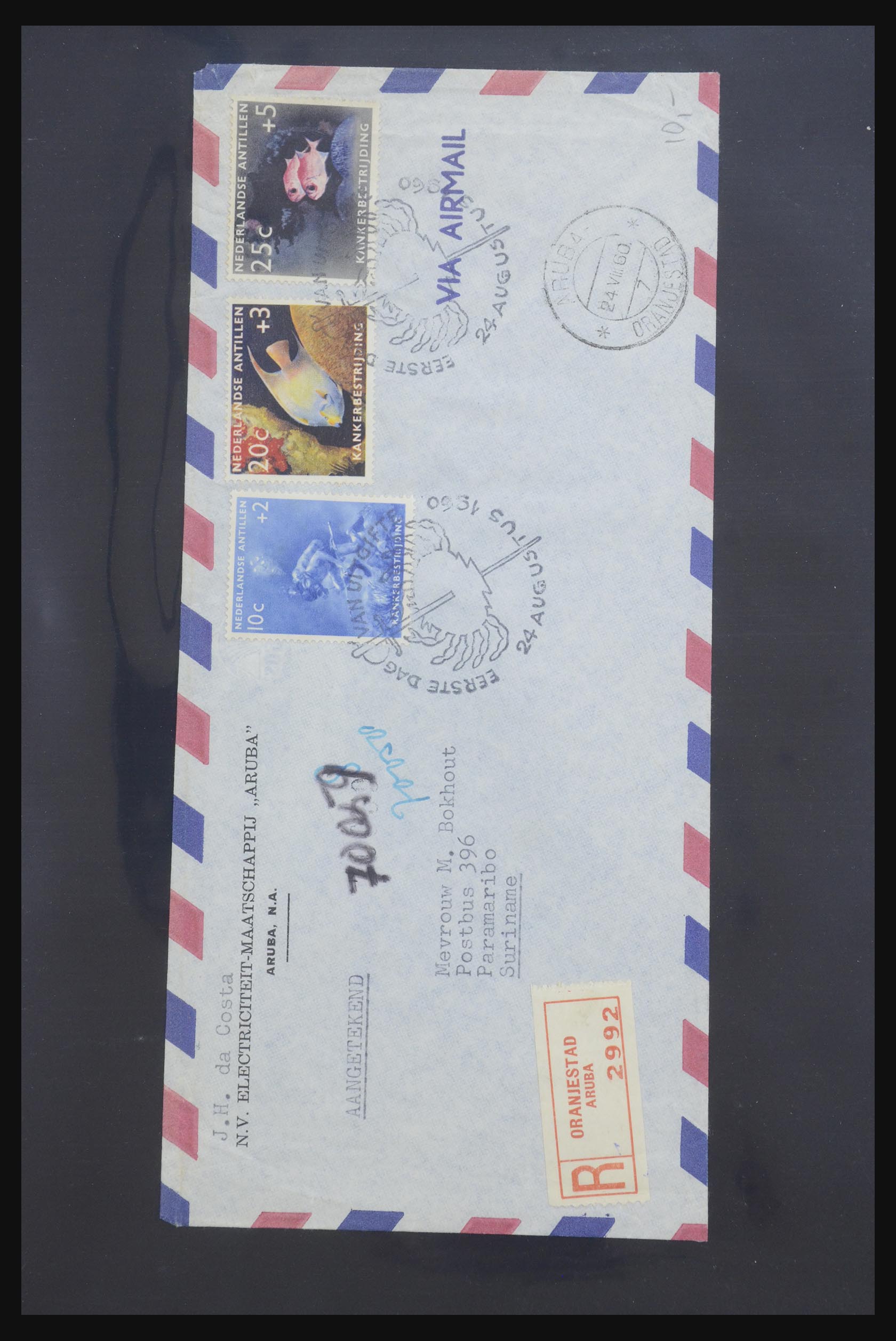 32378 061 - 32378 Nederland en gebieden brieven 1898-1960.
