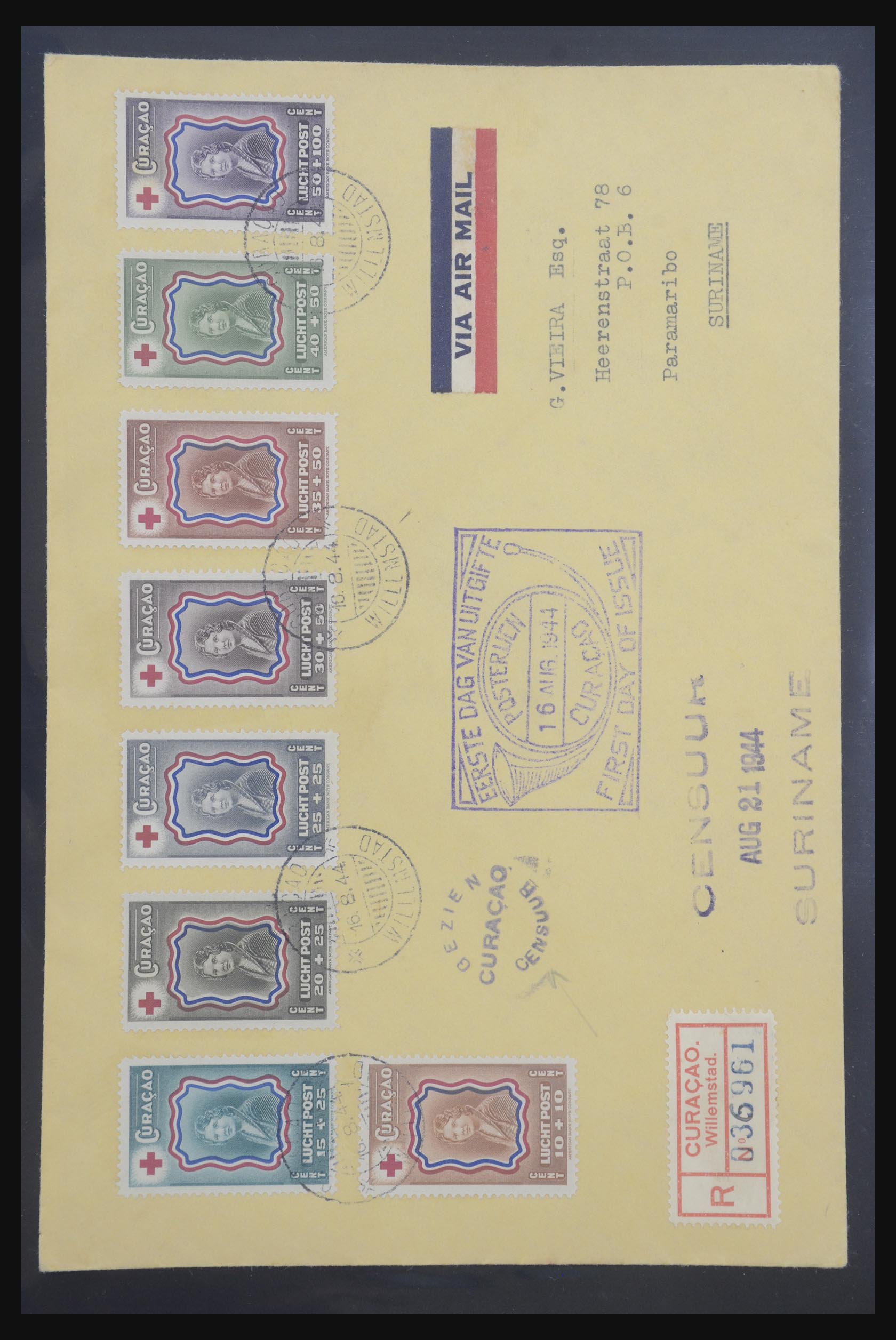 32378 070 - 32378 Nederland en gebieden brieven 1898-1960.