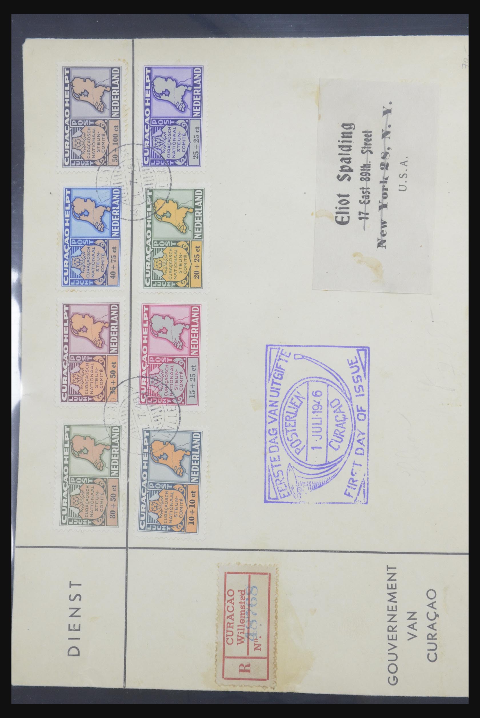 32378 073 - 32378 Nederland en gebieden brieven 1898-1960.