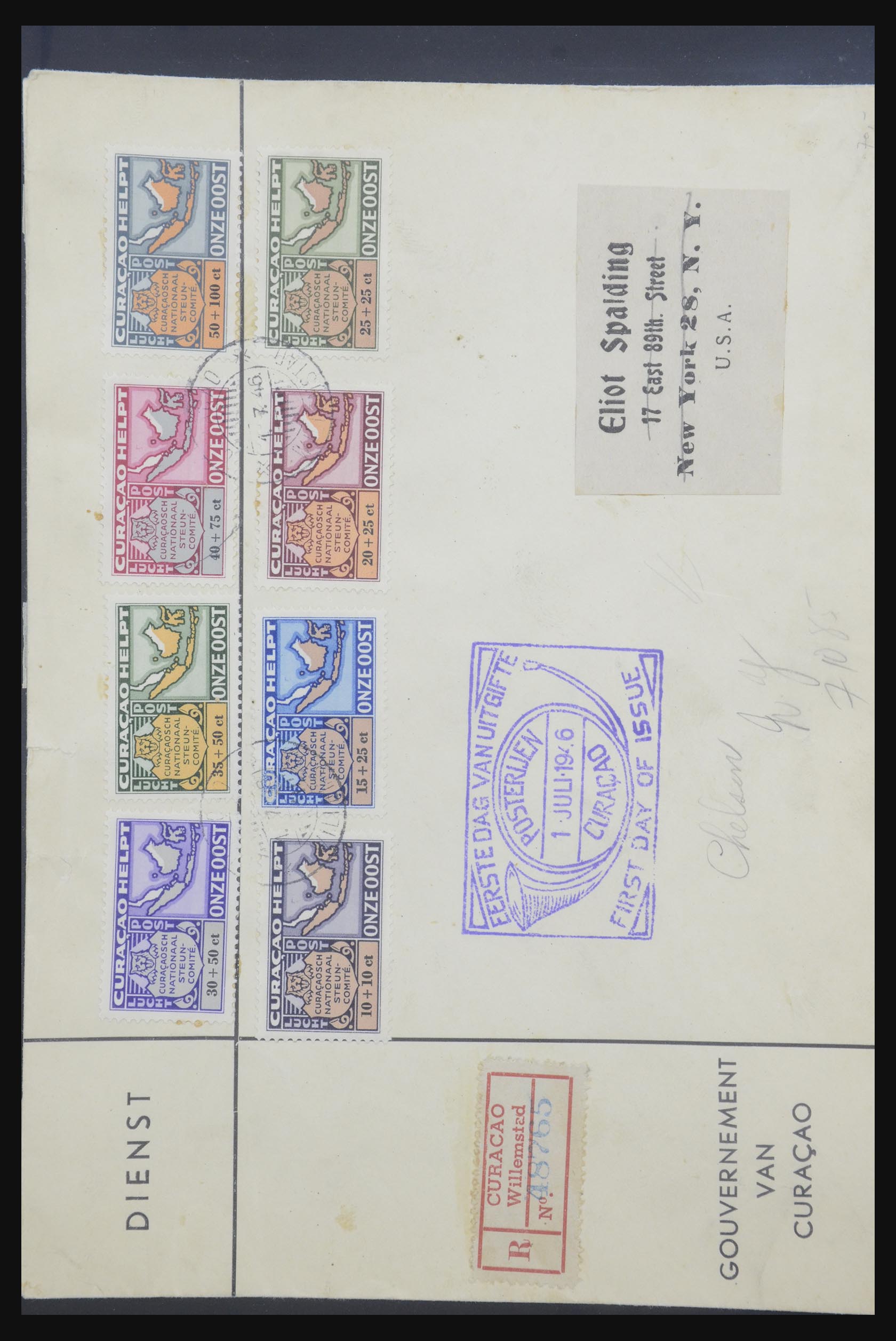 32378 074 - 32378 Nederland en gebieden brieven 1898-1960.