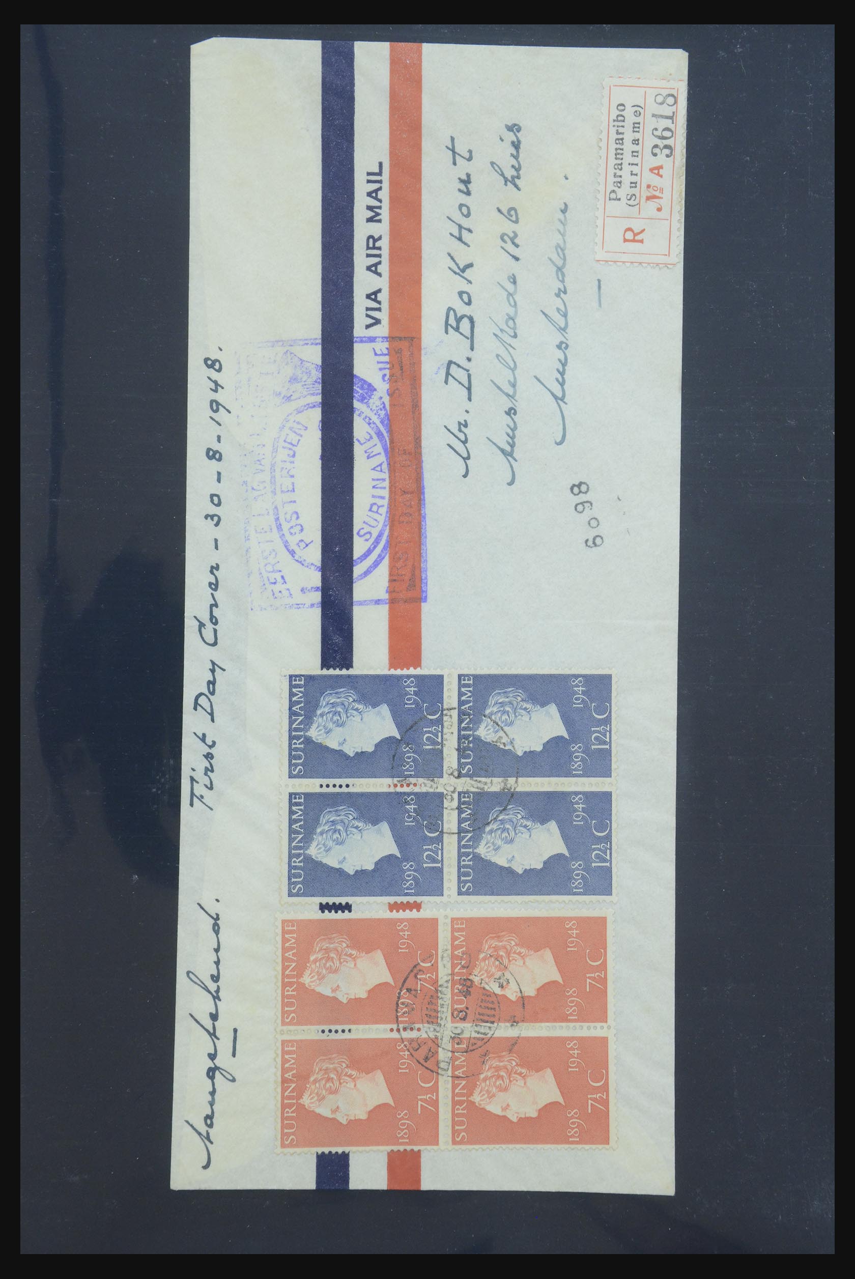 32378 079 - 32378 Nederland en gebieden brieven 1898-1960.
