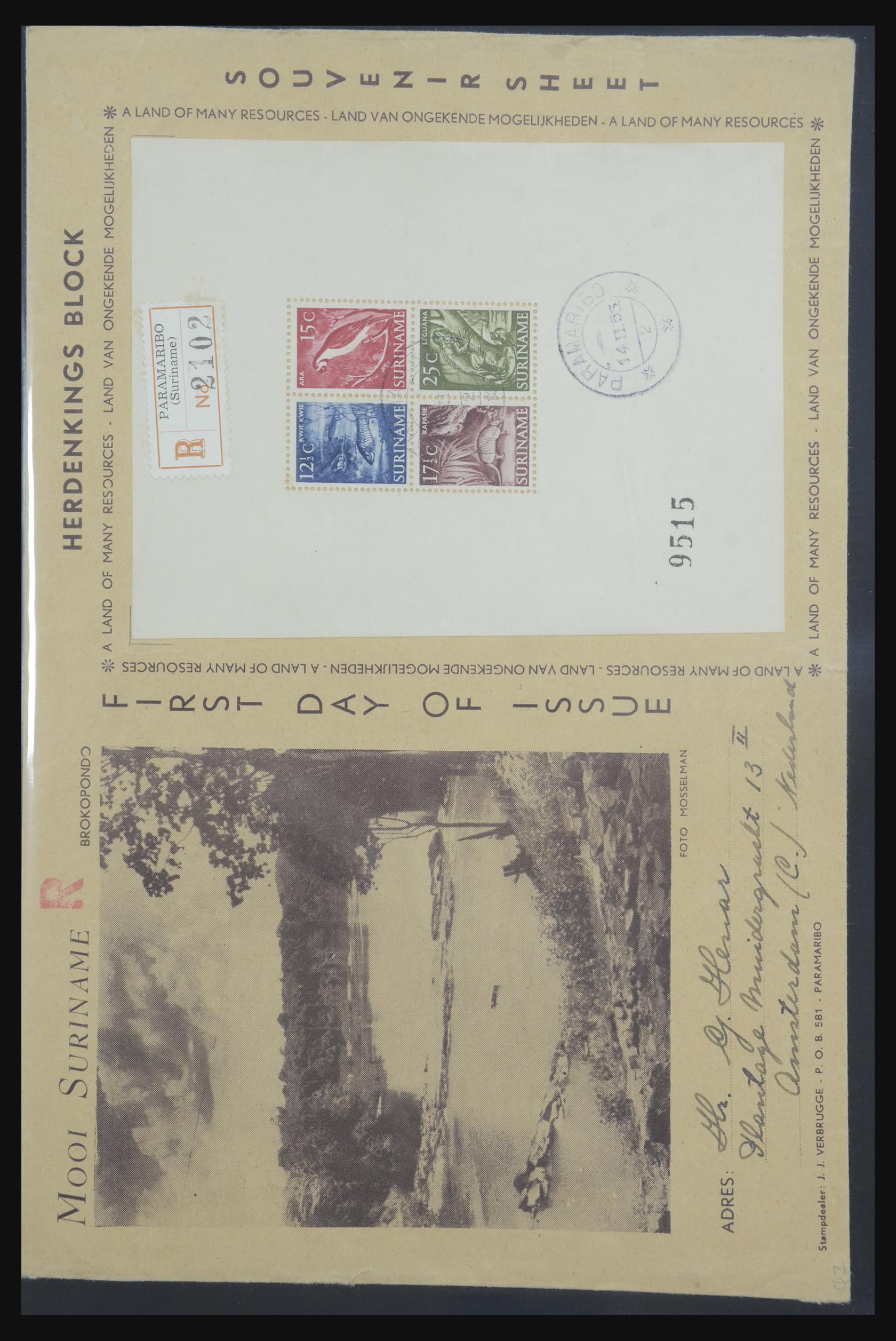 32378 081 - 32378 Nederland en gebieden brieven 1898-1960.