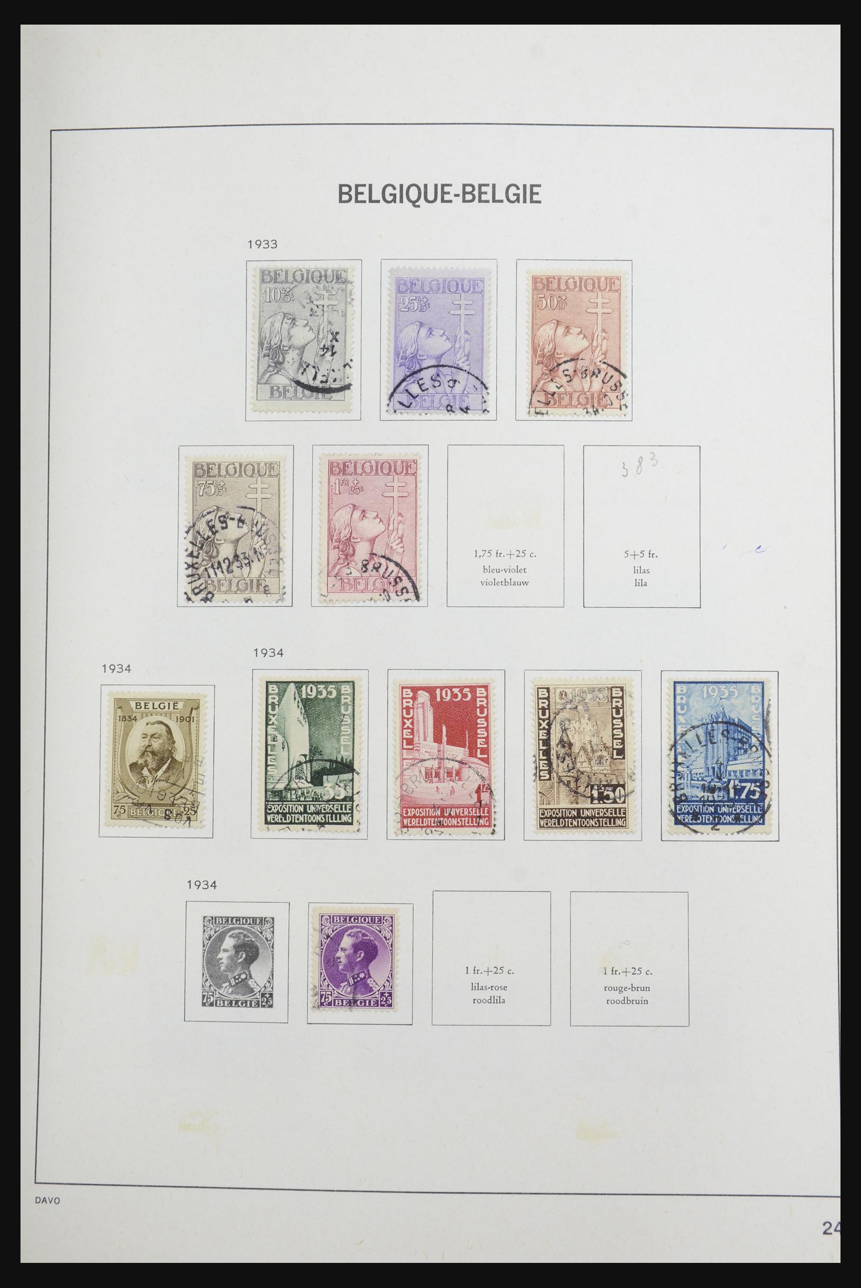 32381 021 - 32381 Belgium 1850-2003.