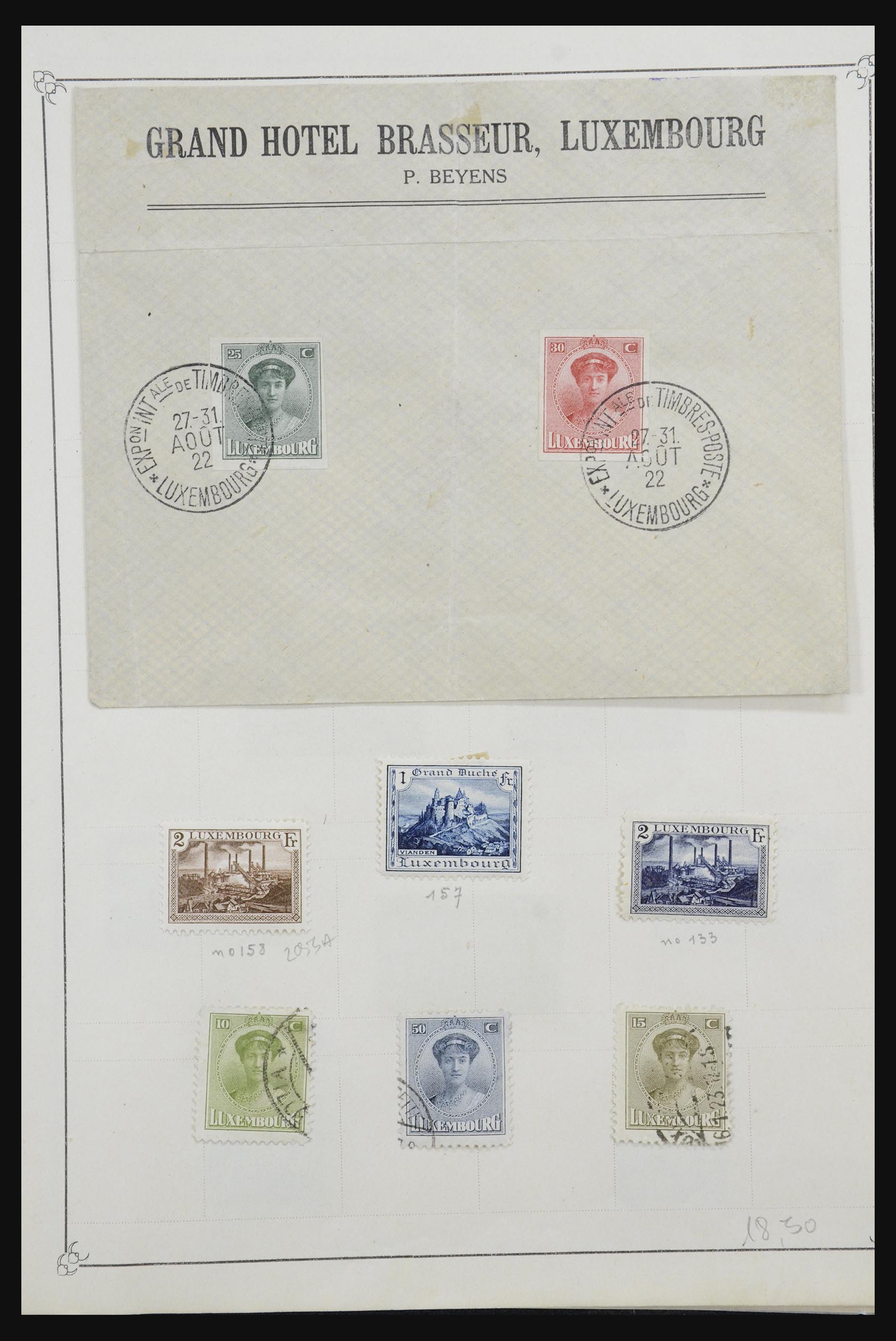 32384 014 - 32384 Luxembourg 1852-1932.